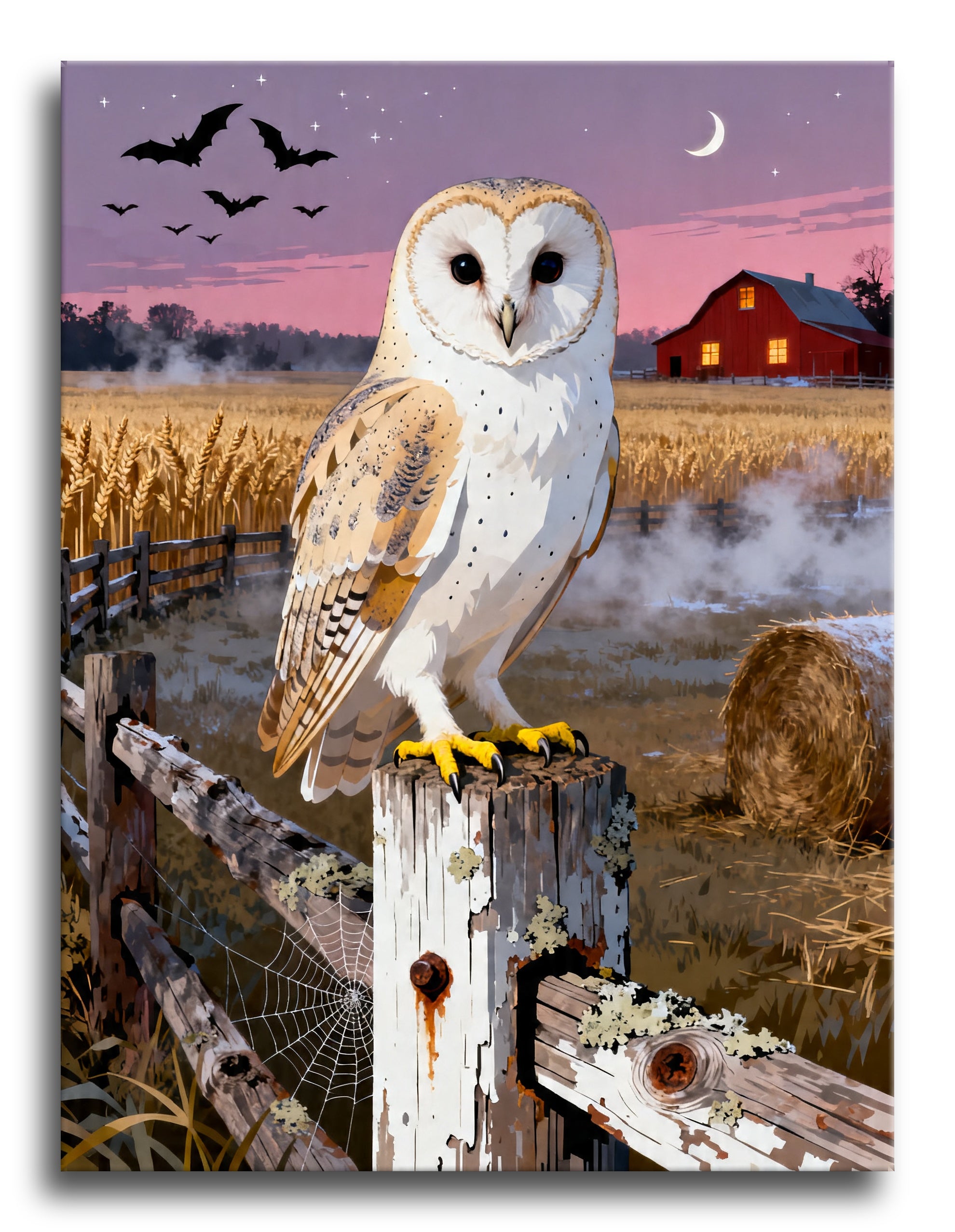 Barn Owl Harvest framed preview