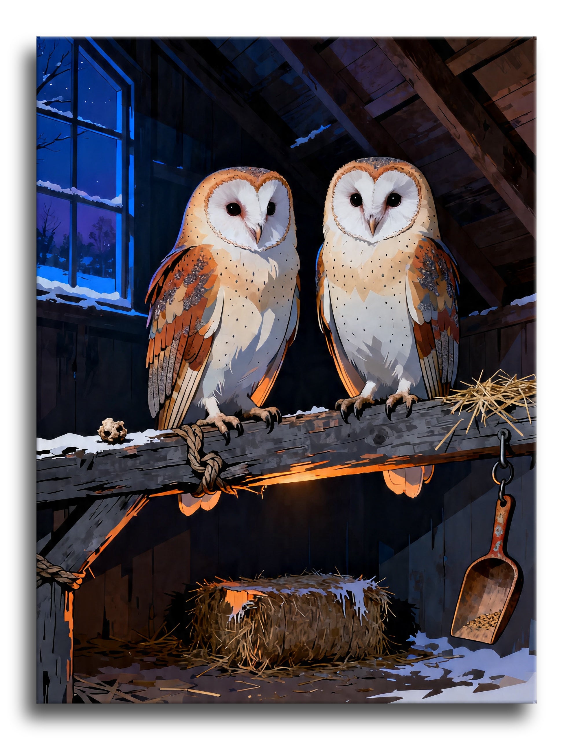 Barn Owl Roost framed preview