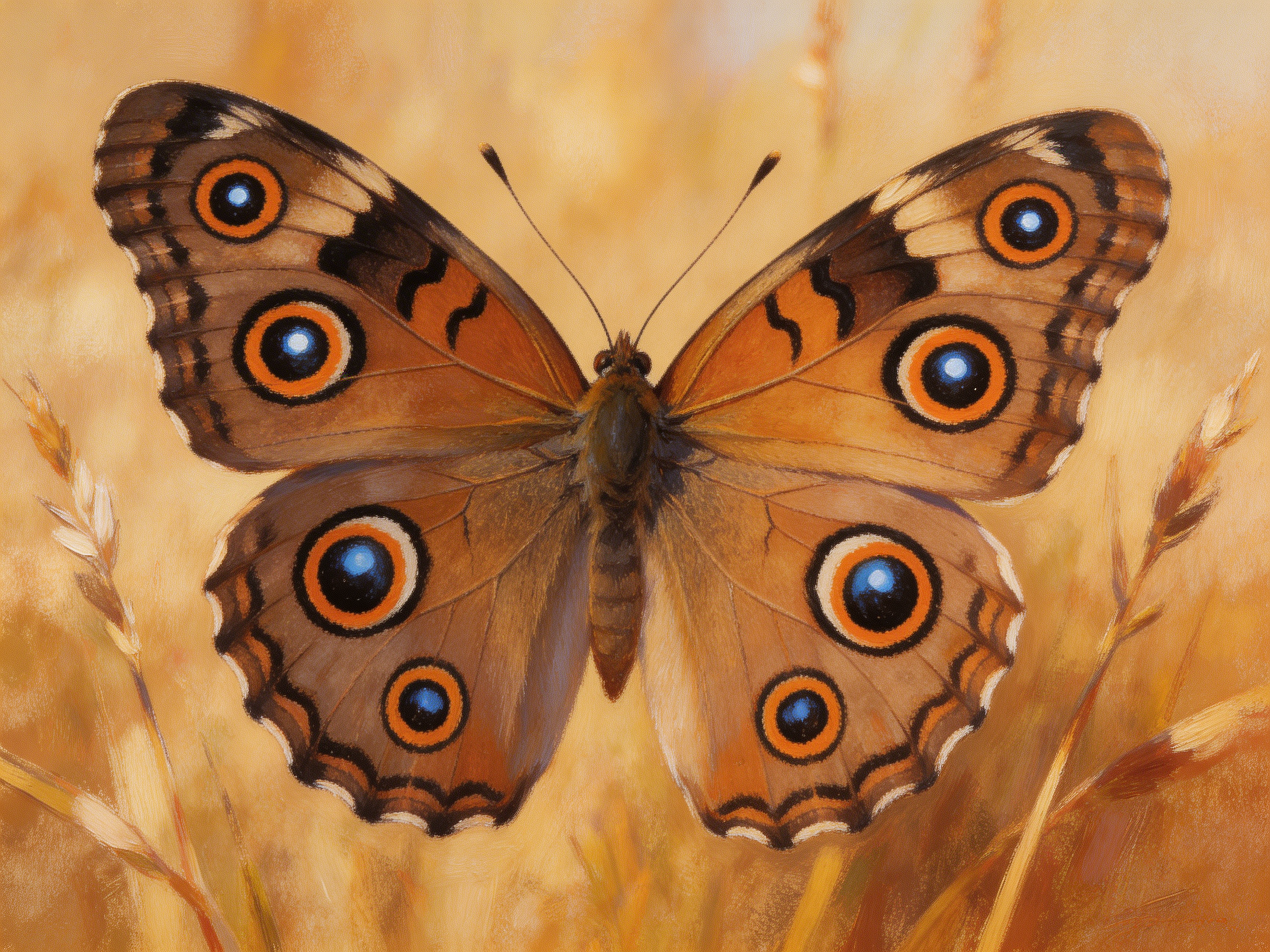 Buckeye Butterfly
