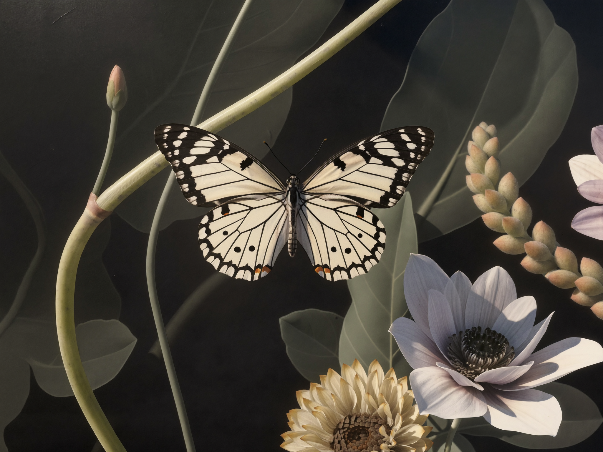 Charcoal Butterfly