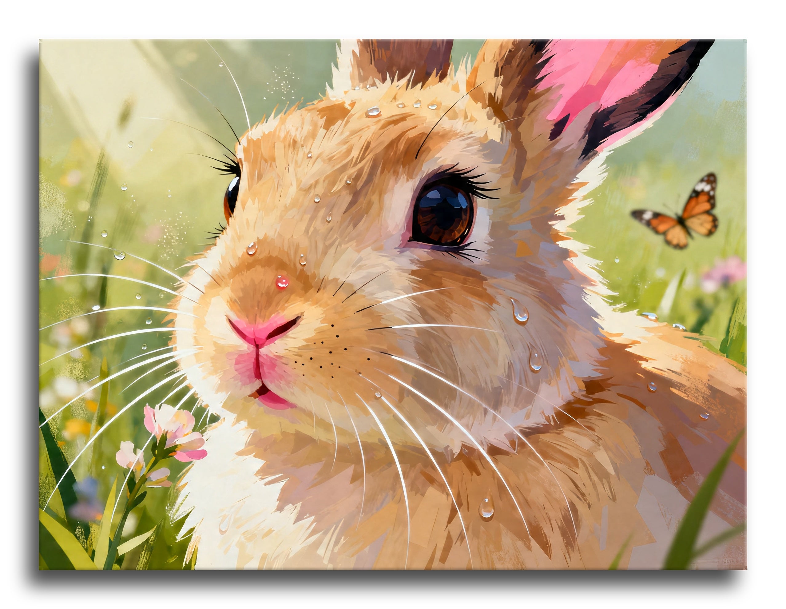 Dewdrop Rabbit framed preview