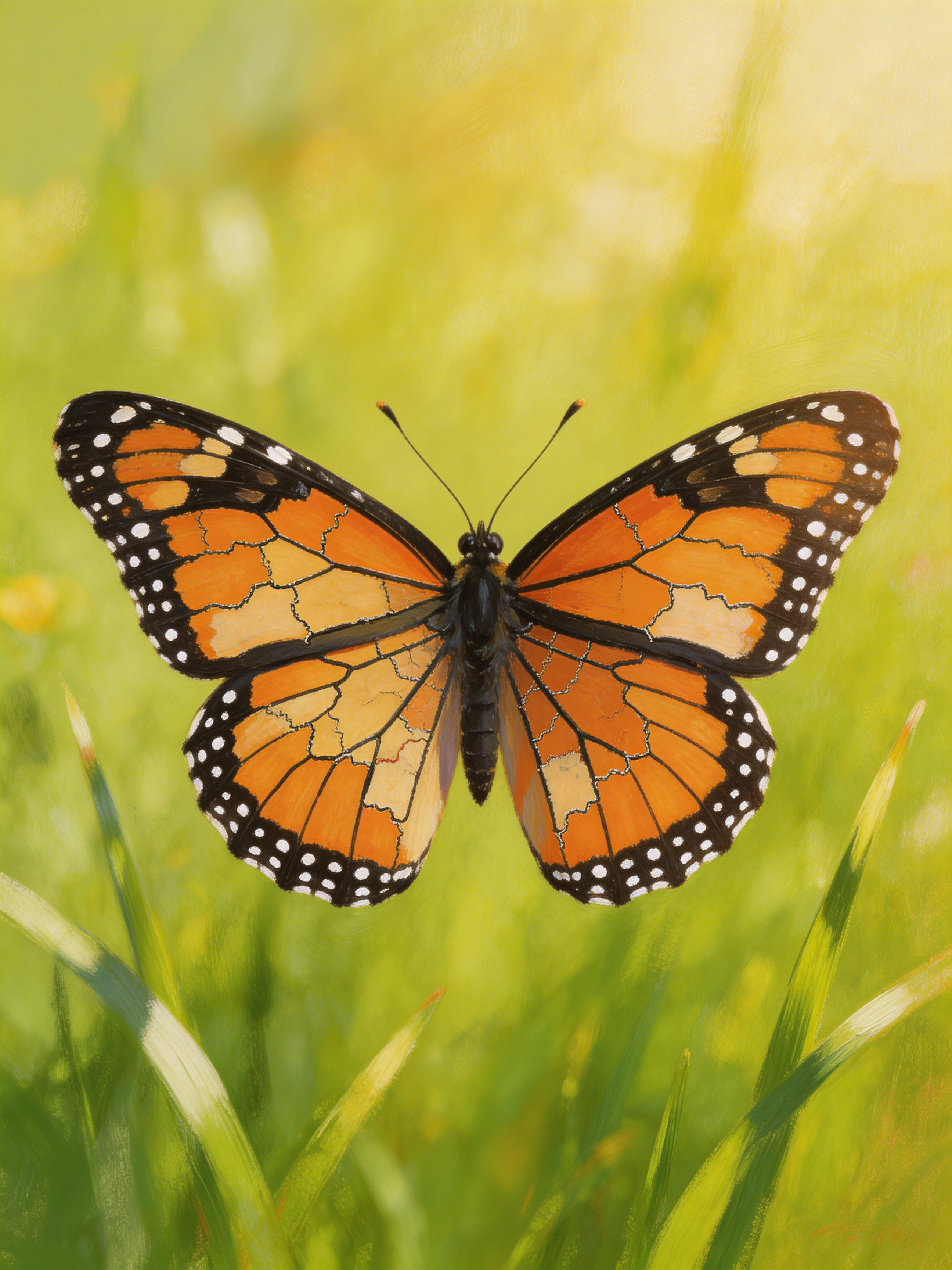 European Map Butterfly