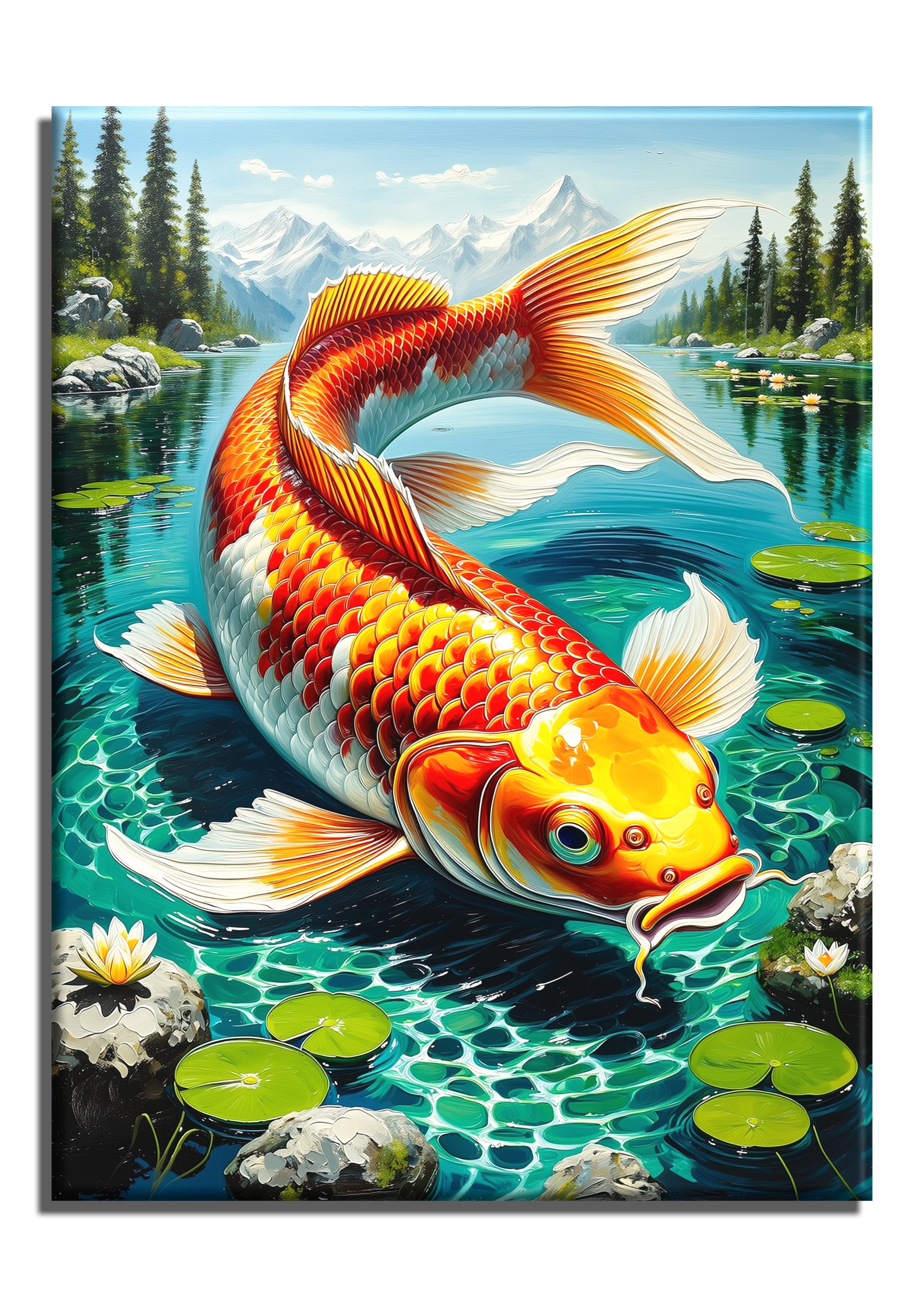 Giant Koi Fish