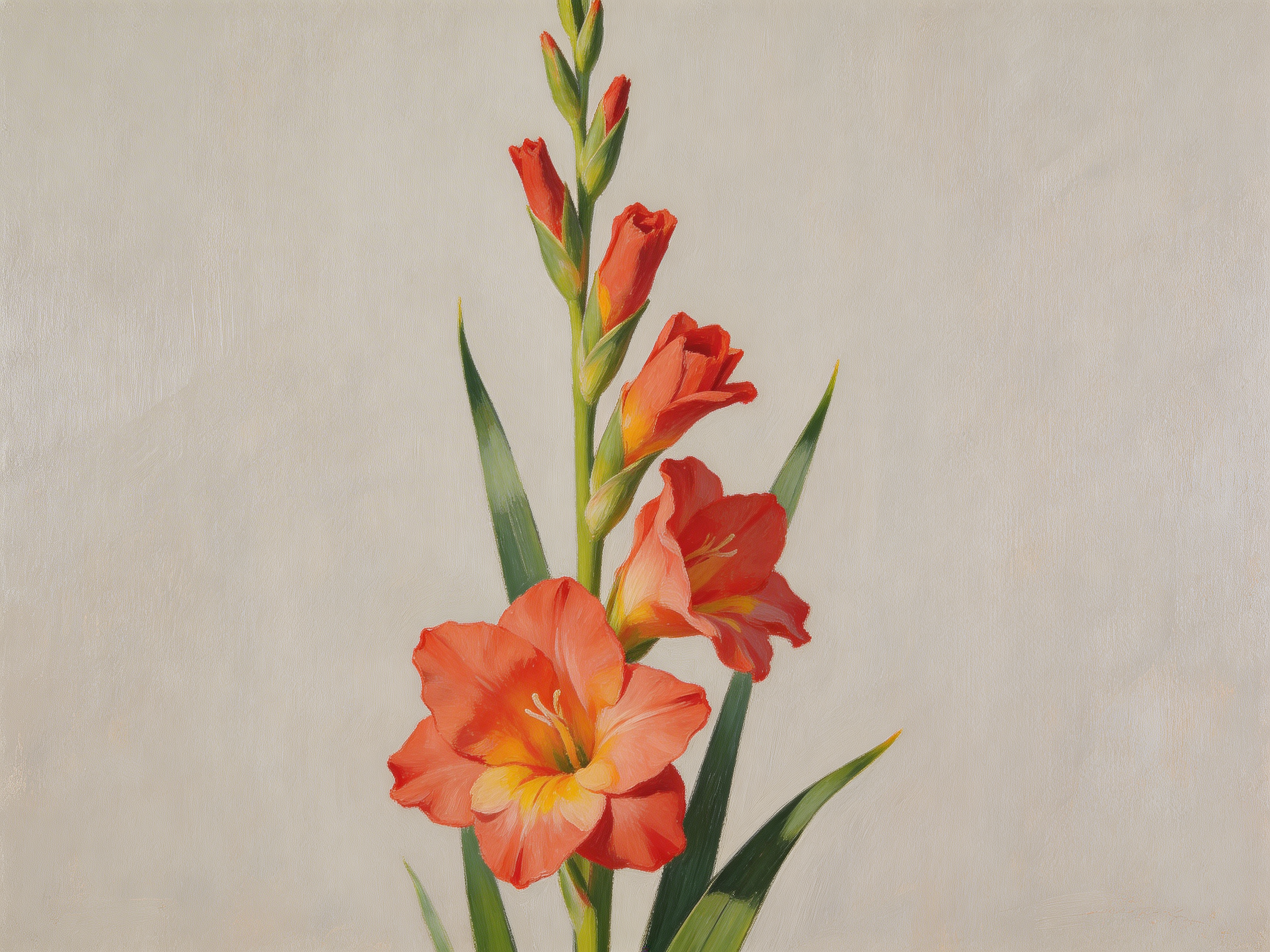 Gladiolus Bloom