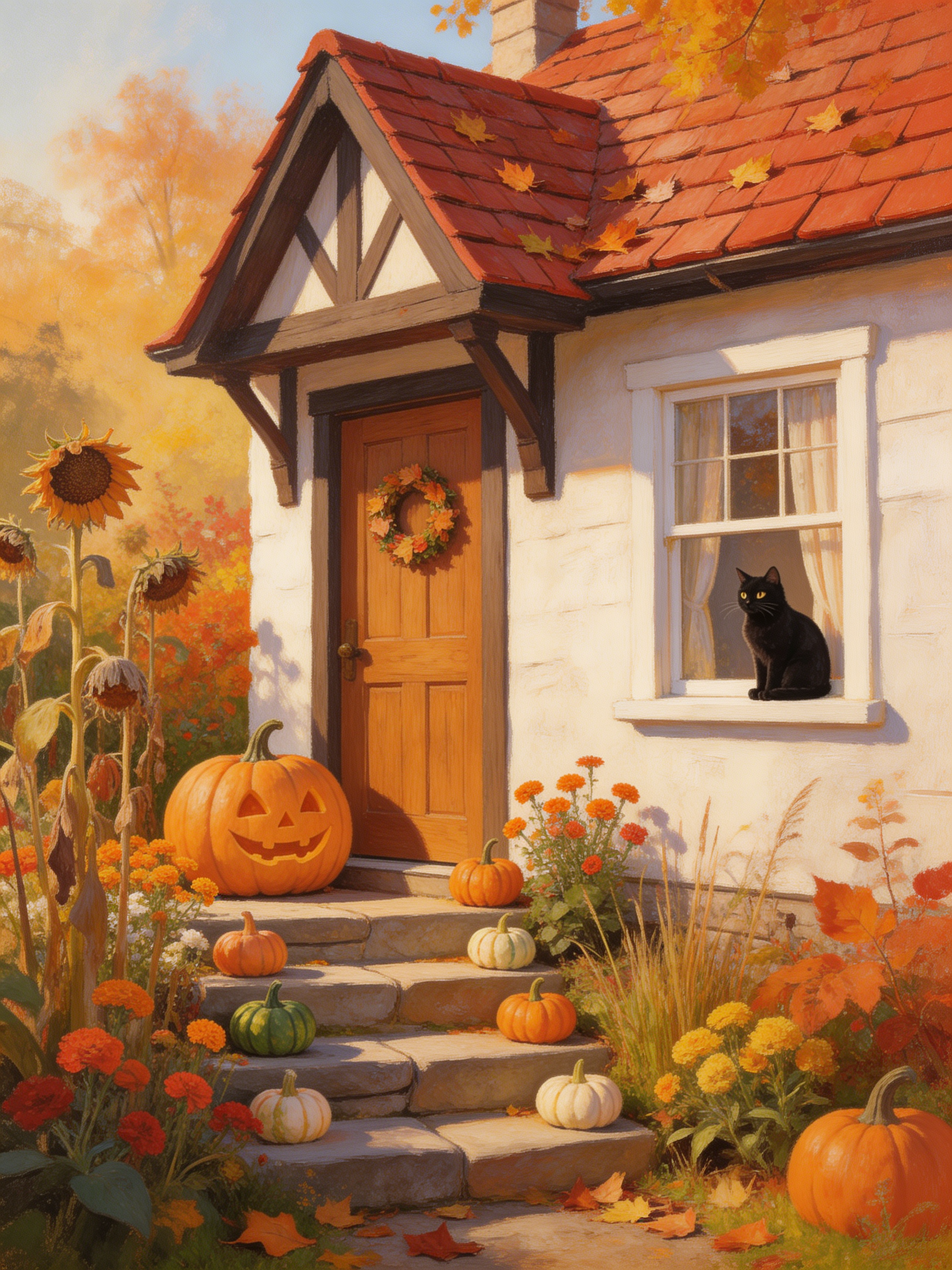 Halloween Cottage