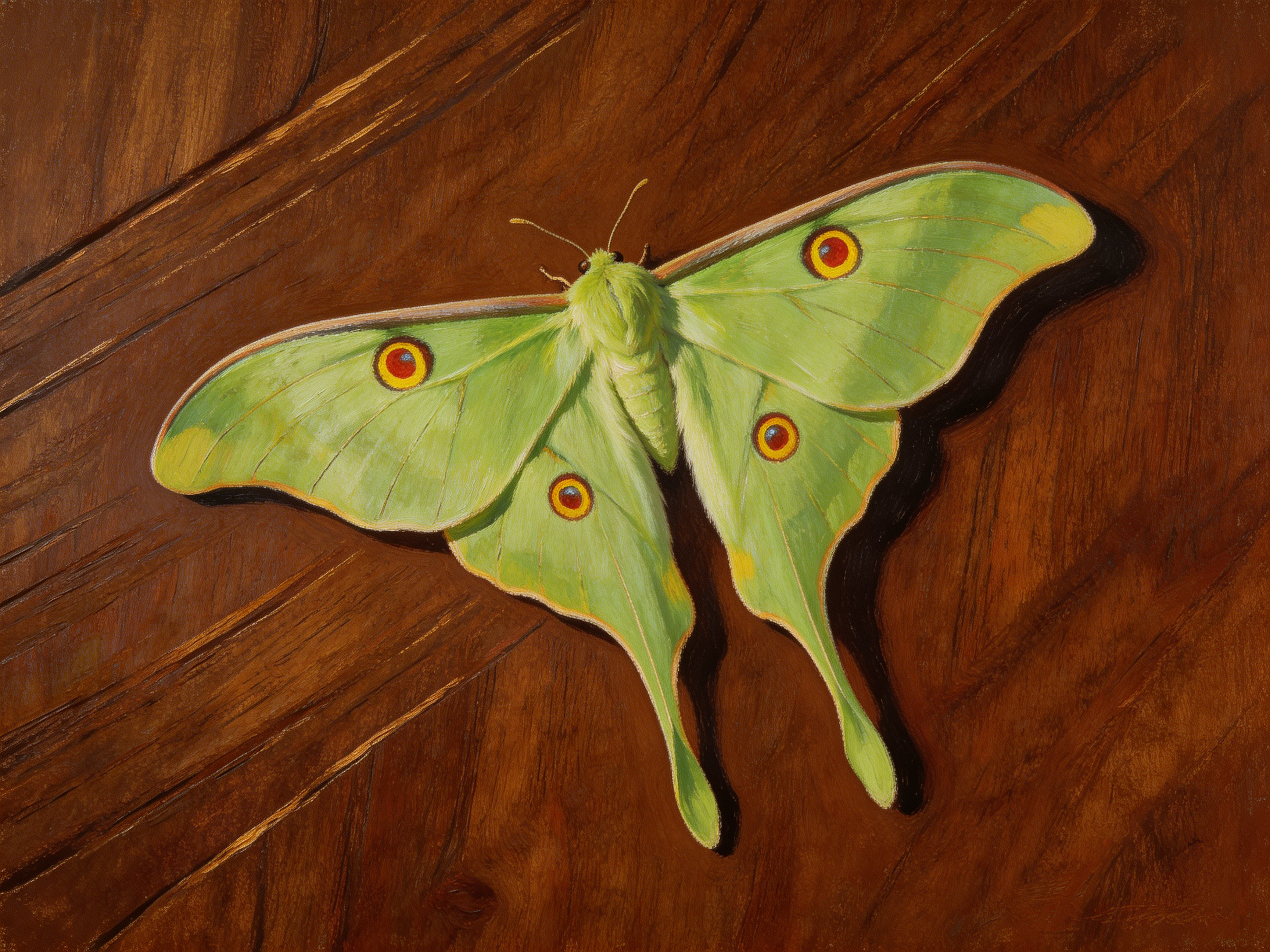 Indian Moon Moth