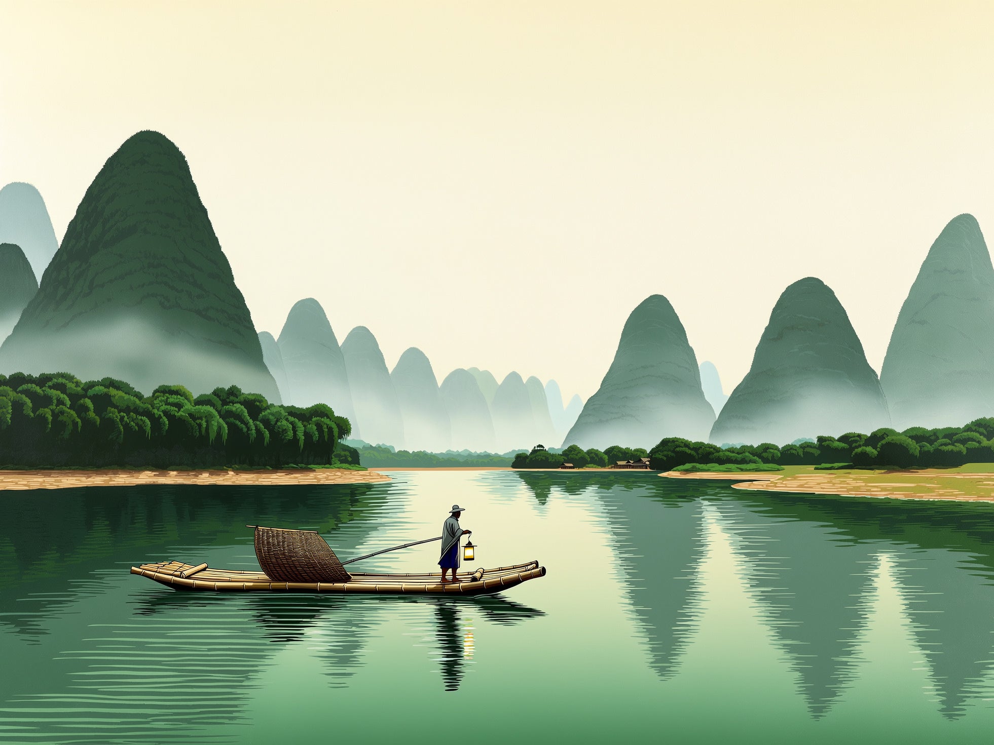 Li River at Dawn