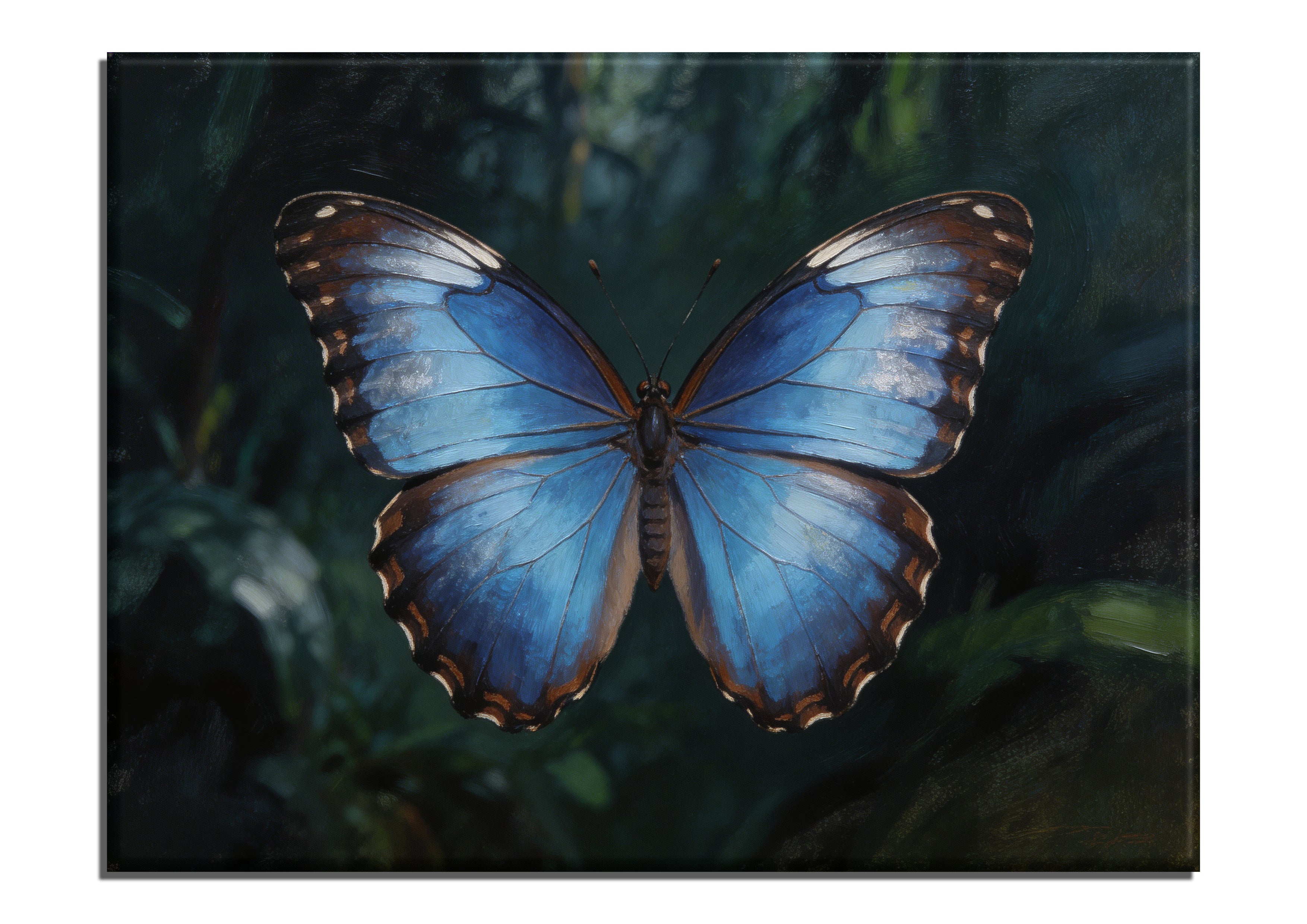 Morpho Cypris Butterfly