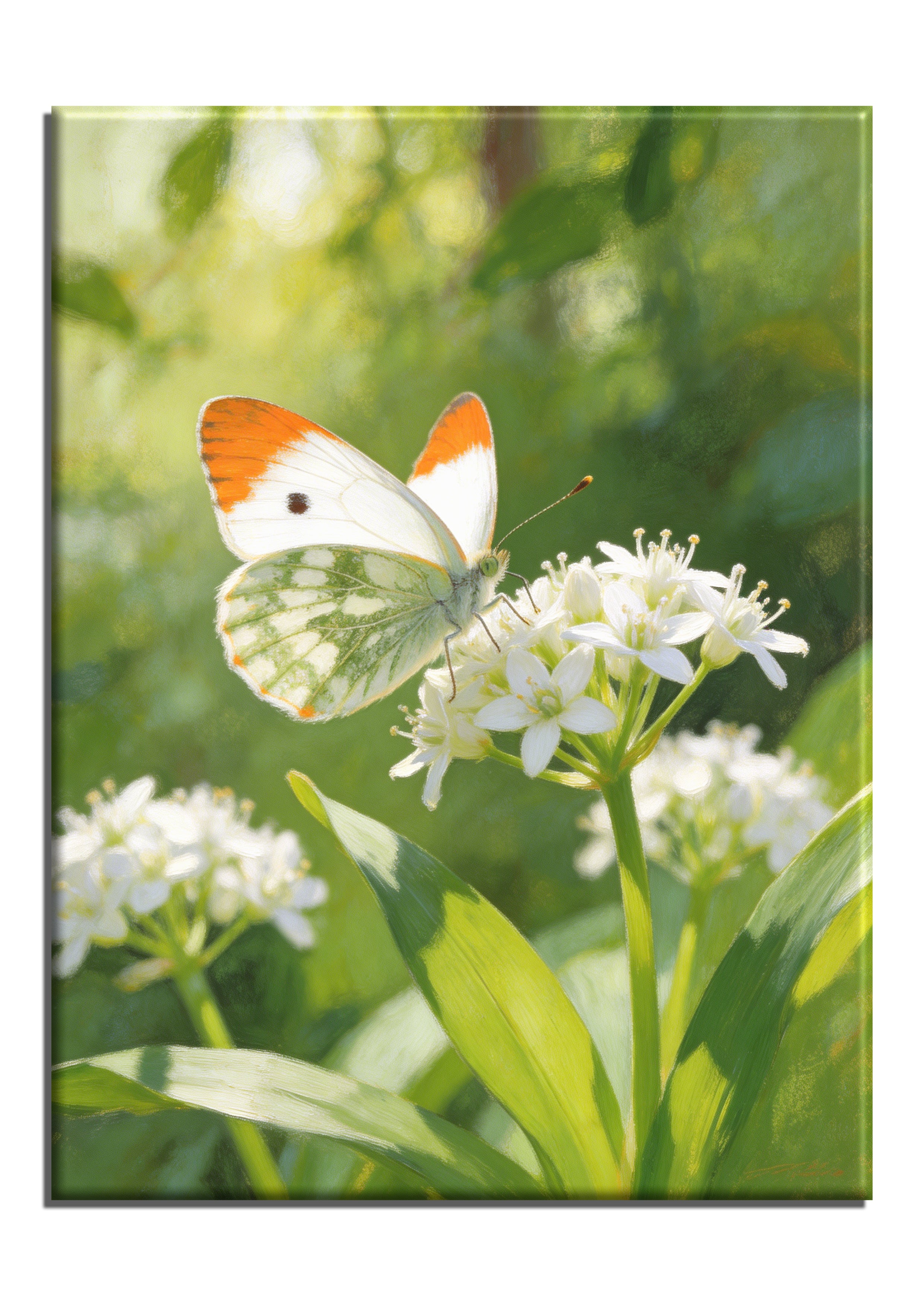 Orange Tip Butterfly