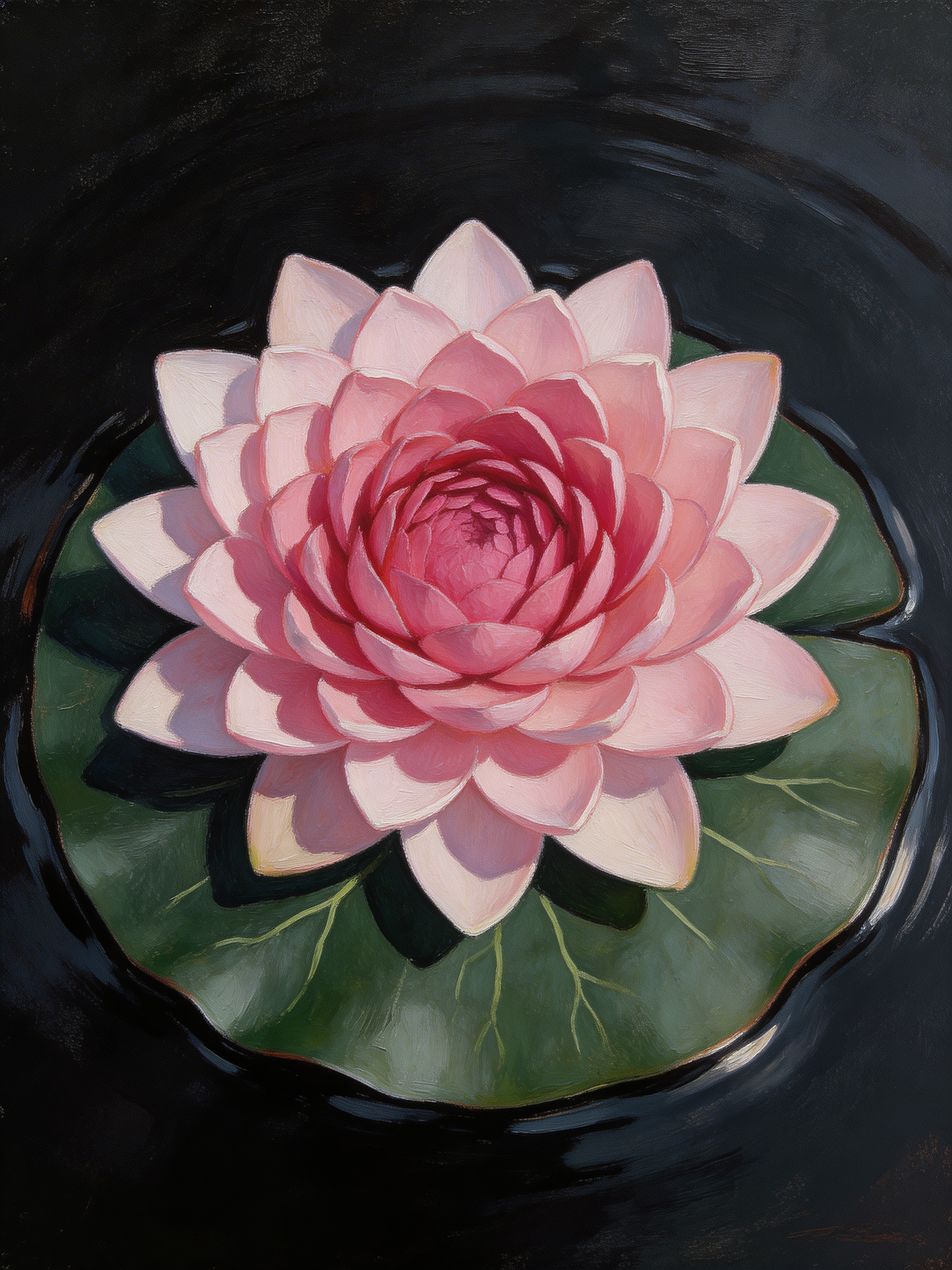 Pink Water Lily
