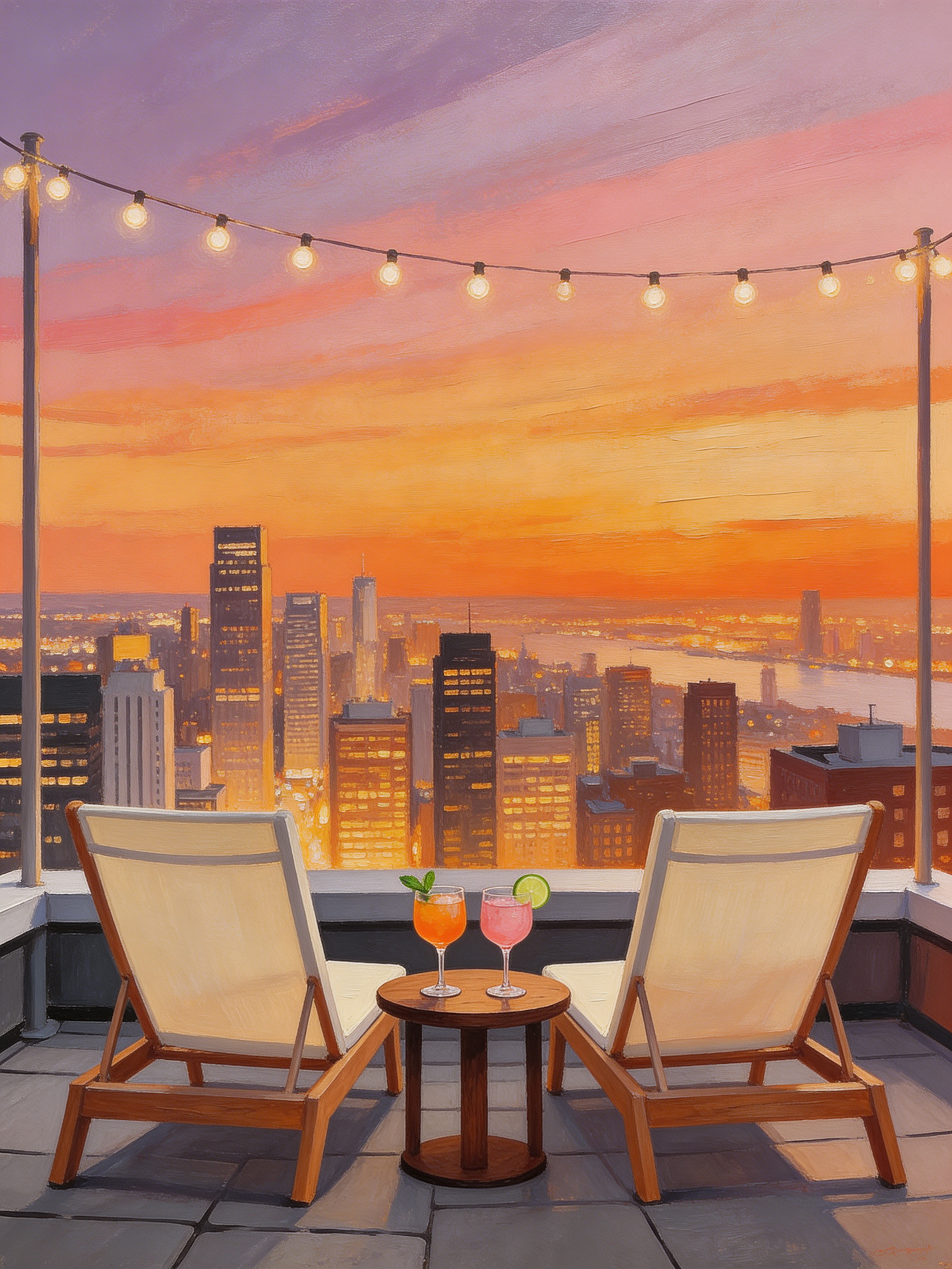 Rooftop Terrace Date
