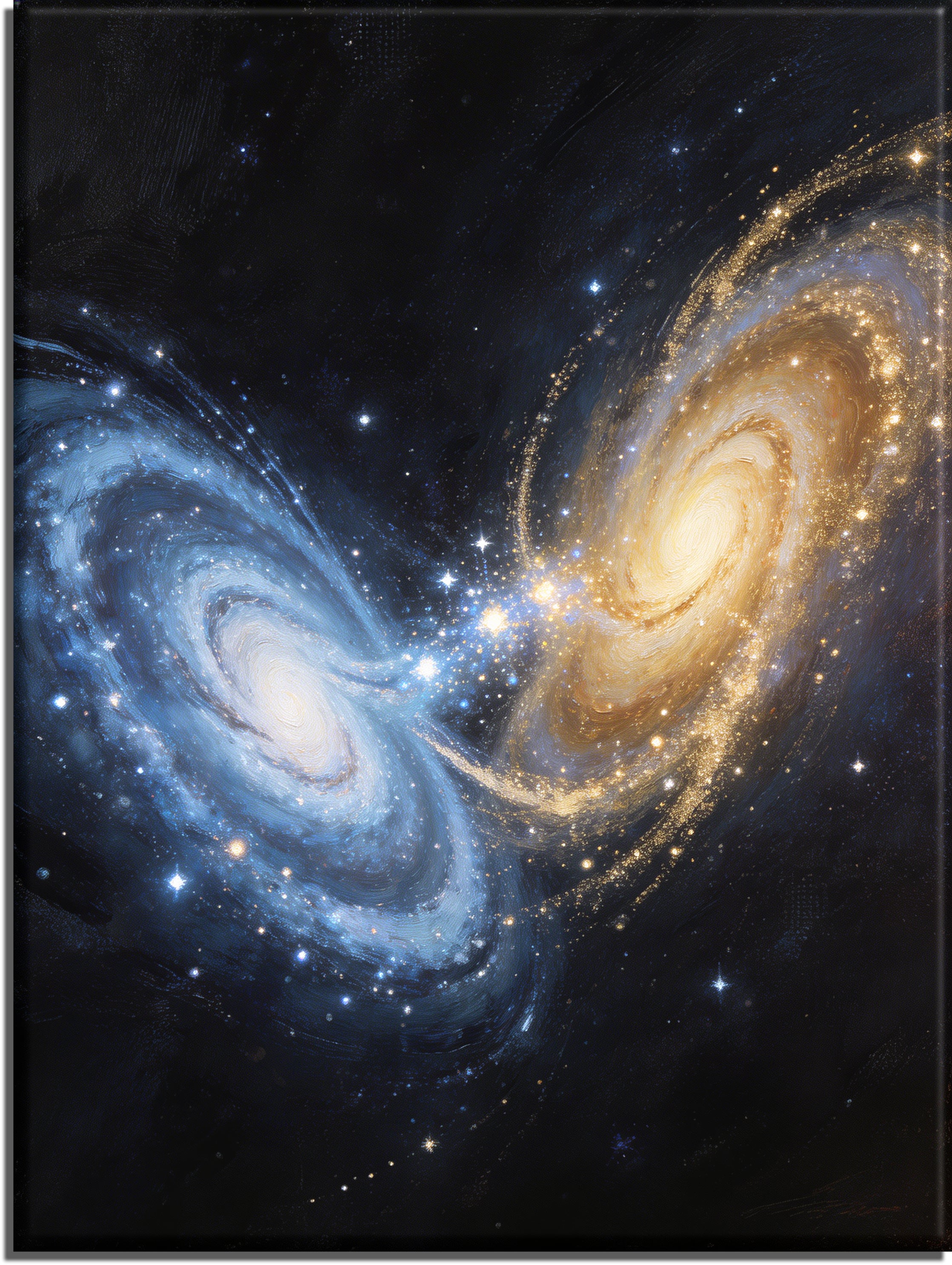 Spiral Galaxy Collision