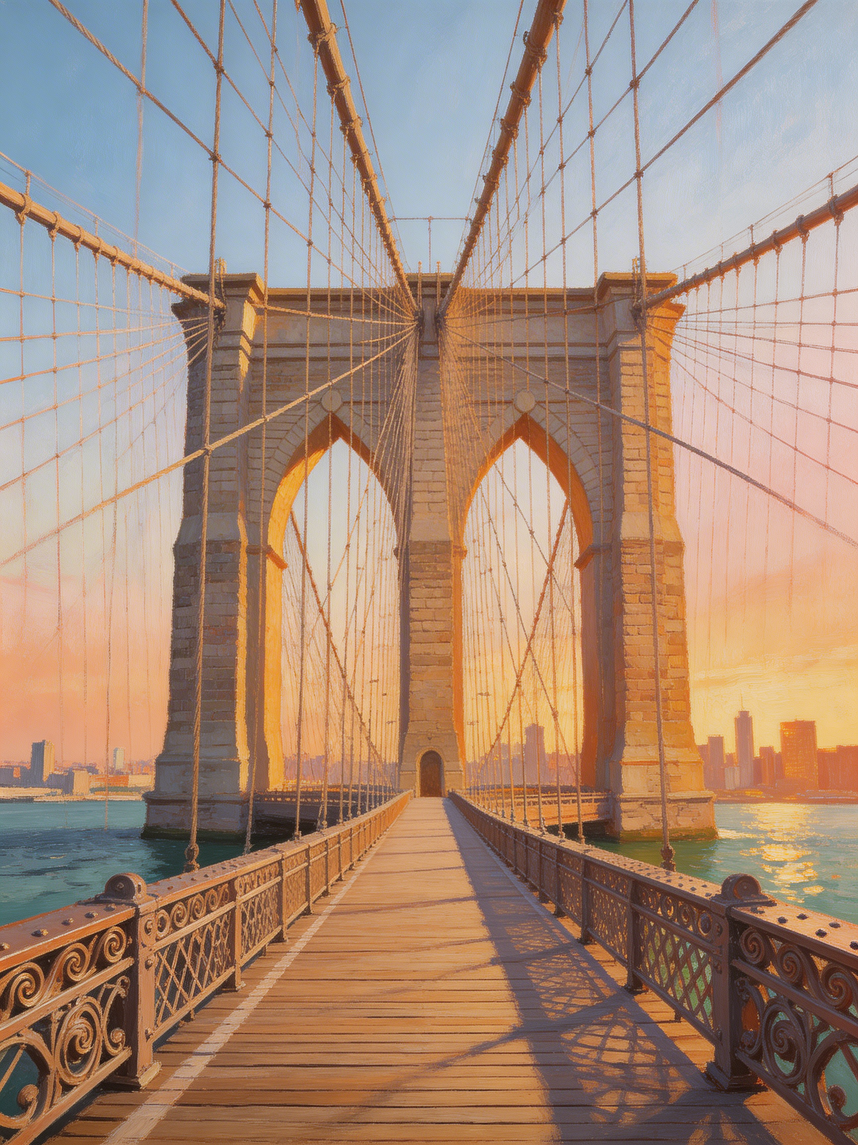 The Brooklyn Bridge