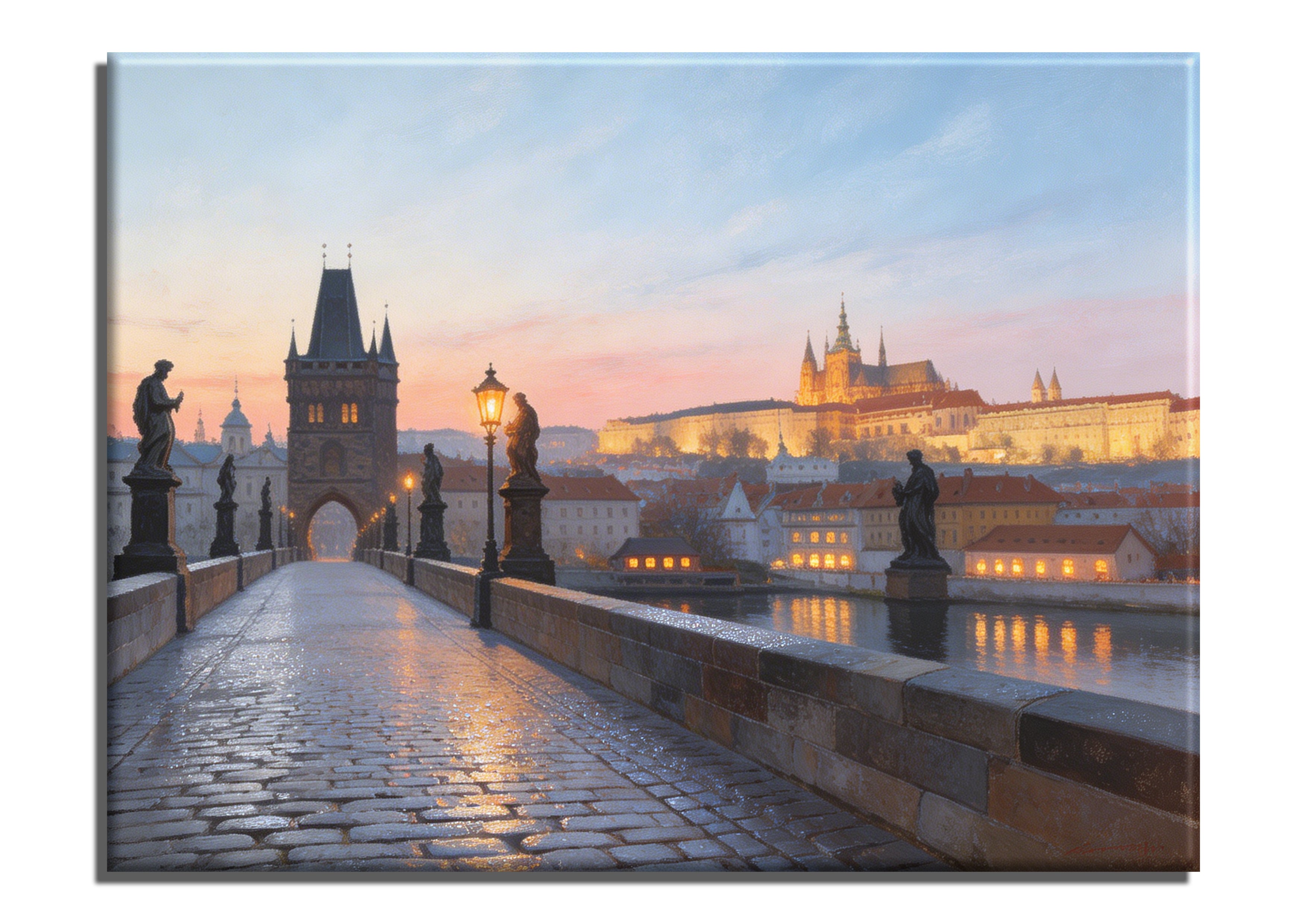 The Charles Bridge in Prague