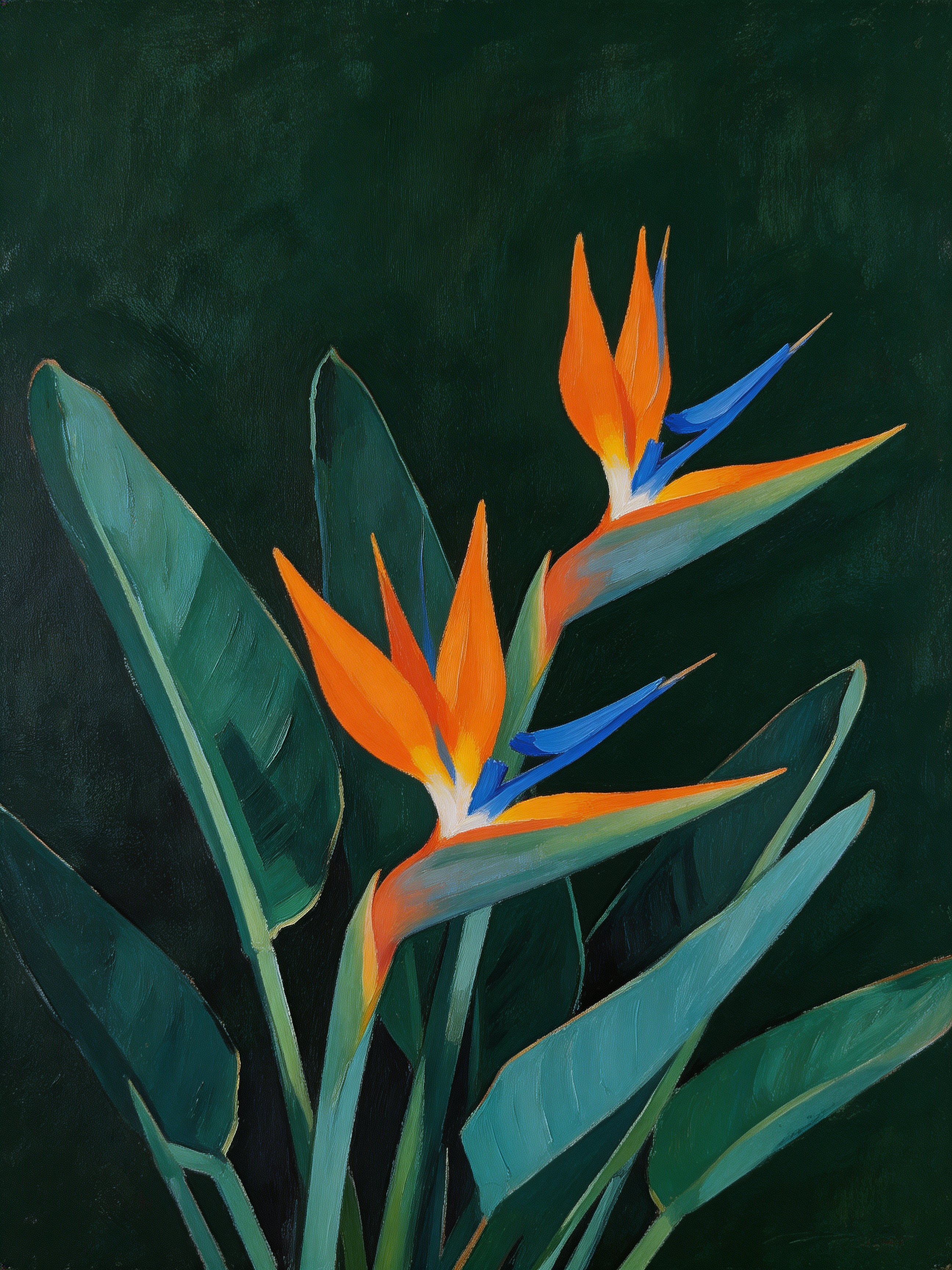 Two Birds of Paradise