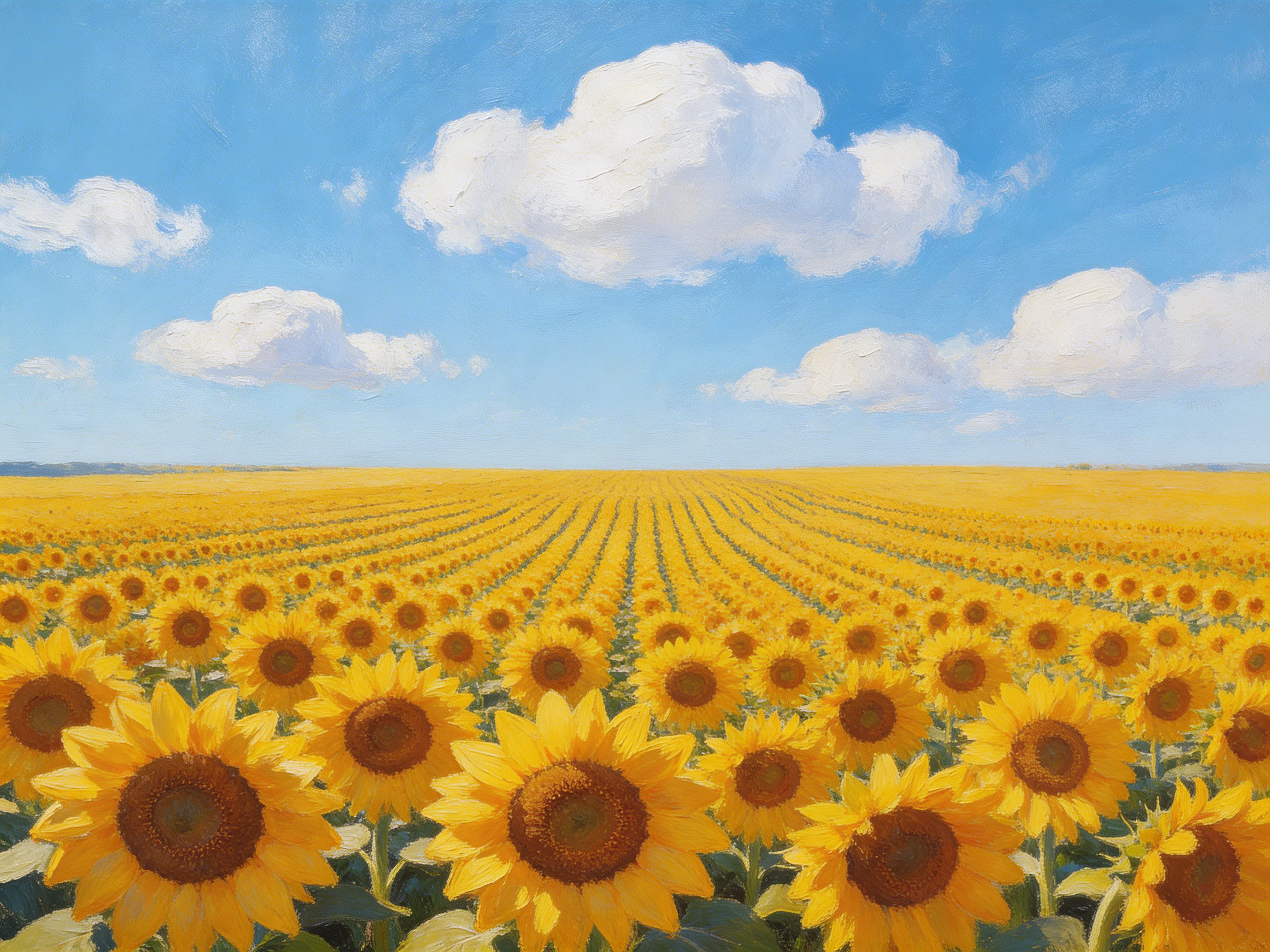 Vast Sunflowers