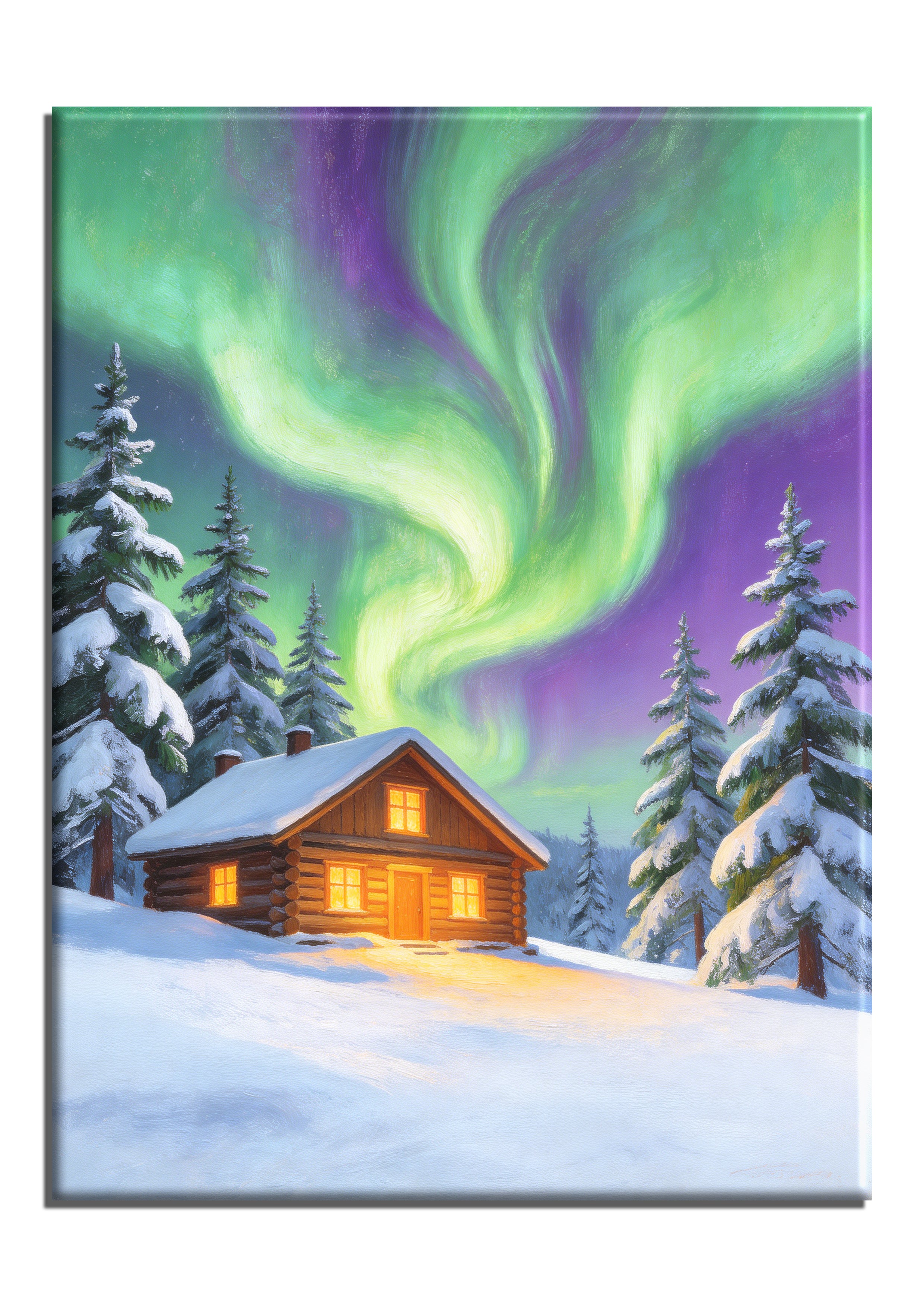 Wood Cabin Aurora