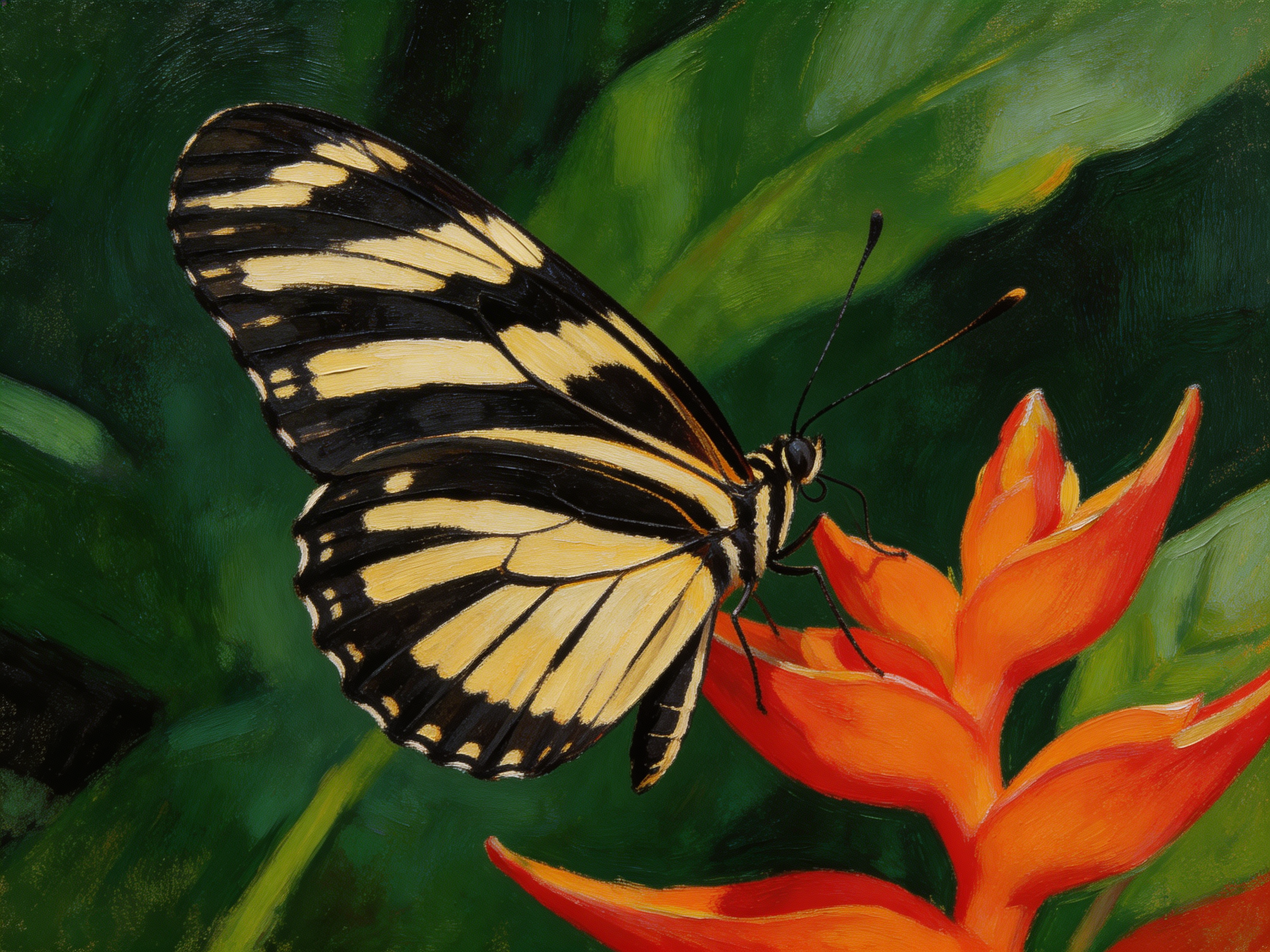 Zebra Longwing Butterfly