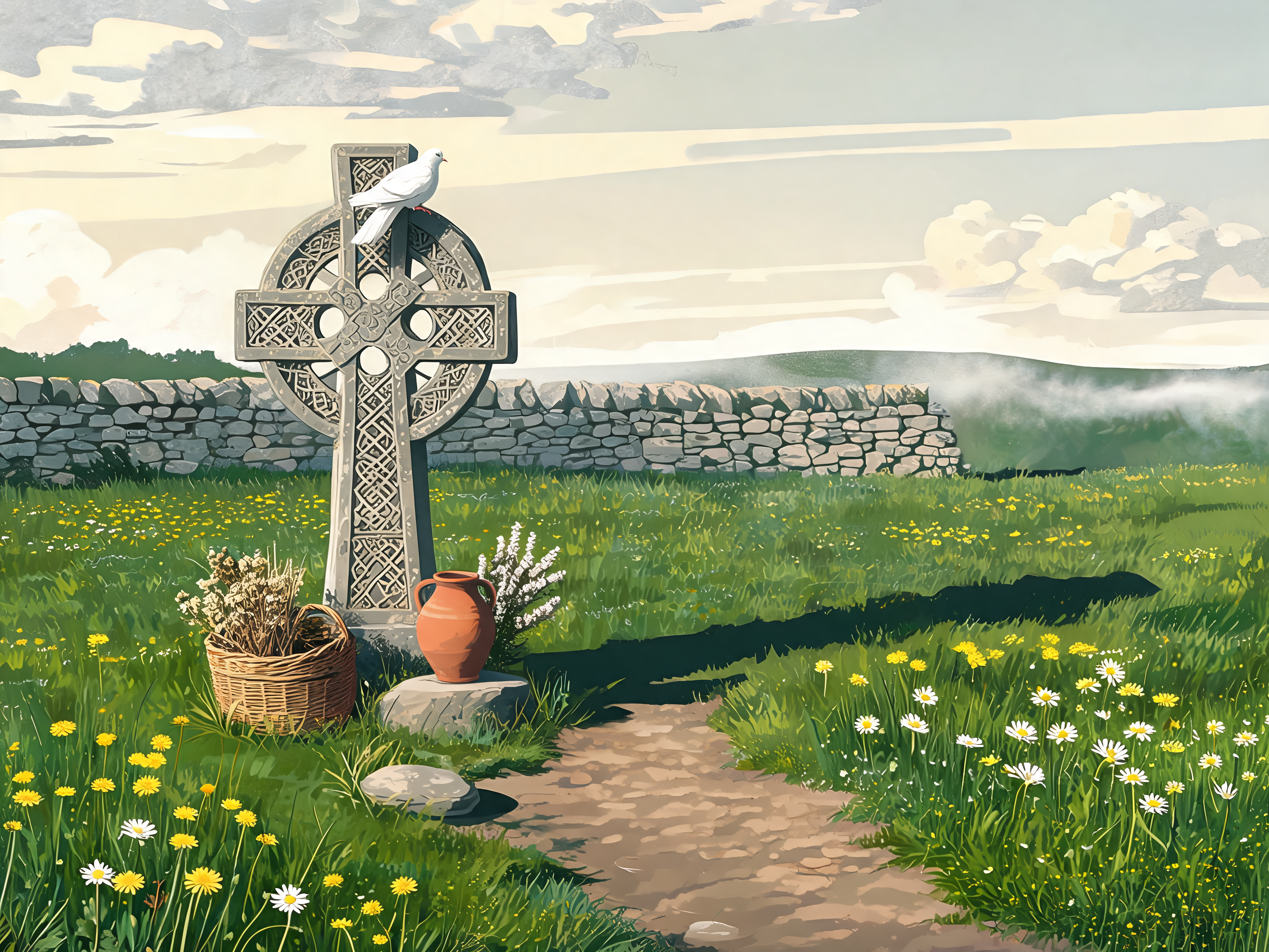 Ancient Meadow Cross