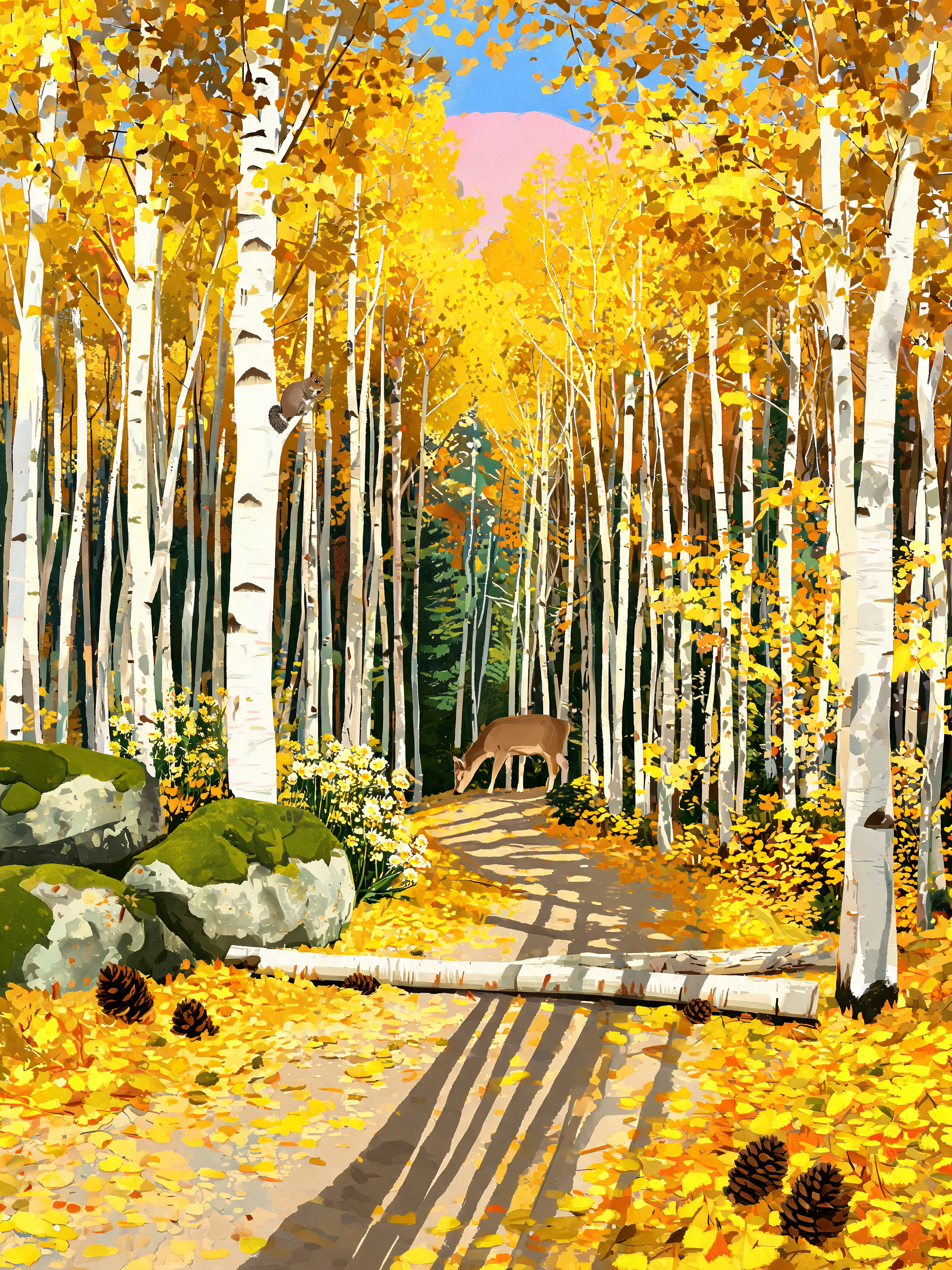 Aspen Trembling Grove