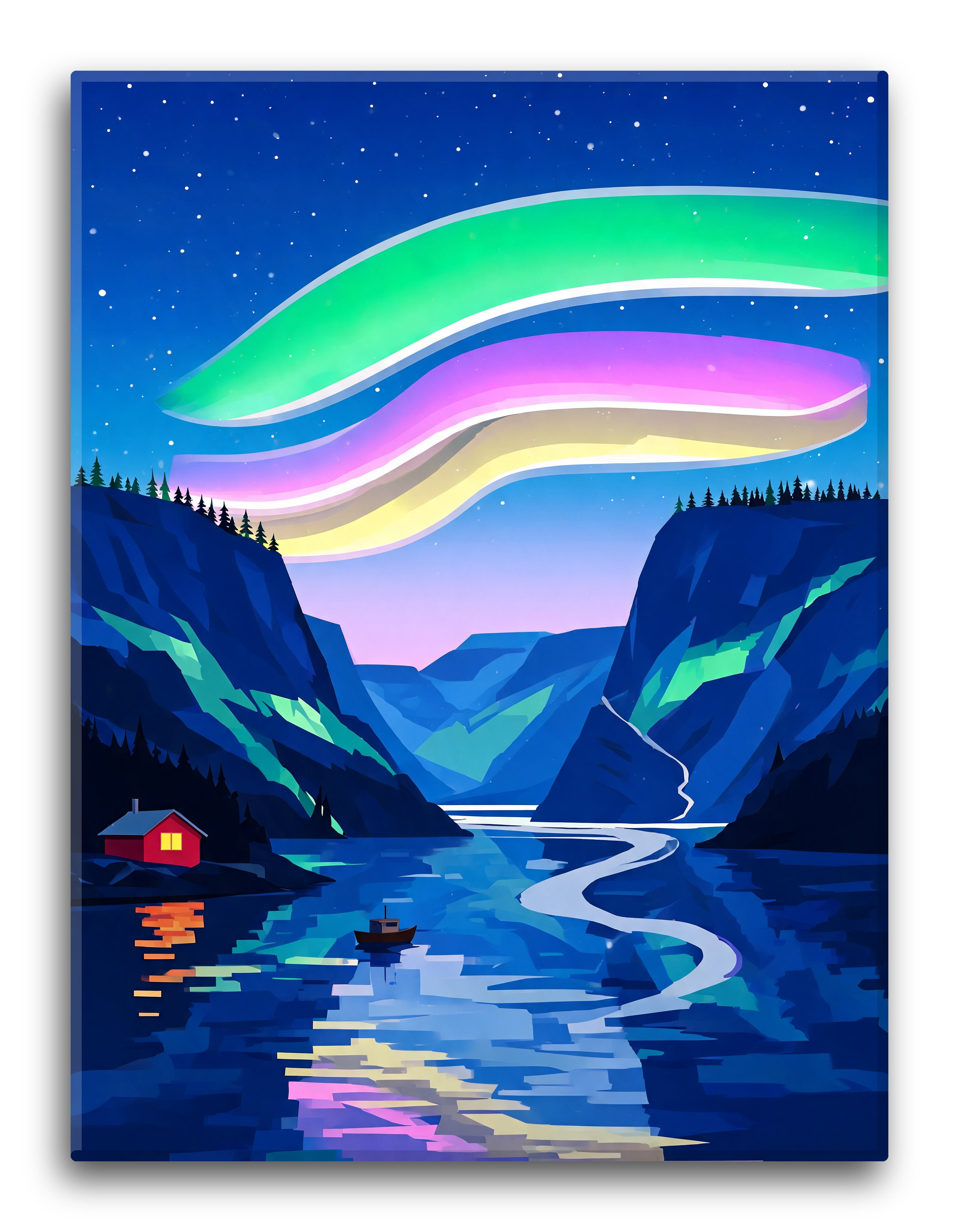 Aurora Fjord Sweep