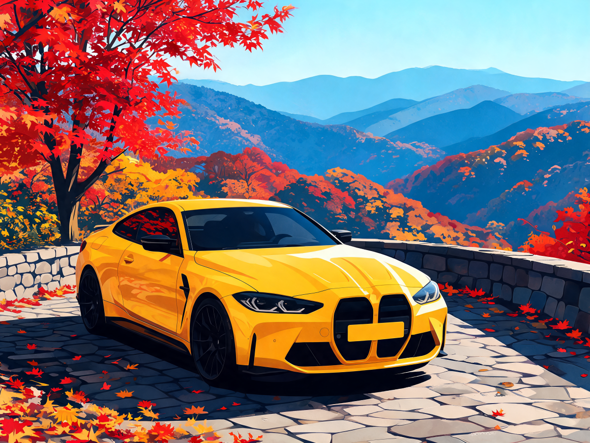 Autumn Overlook Coupe - Escape by Numbers