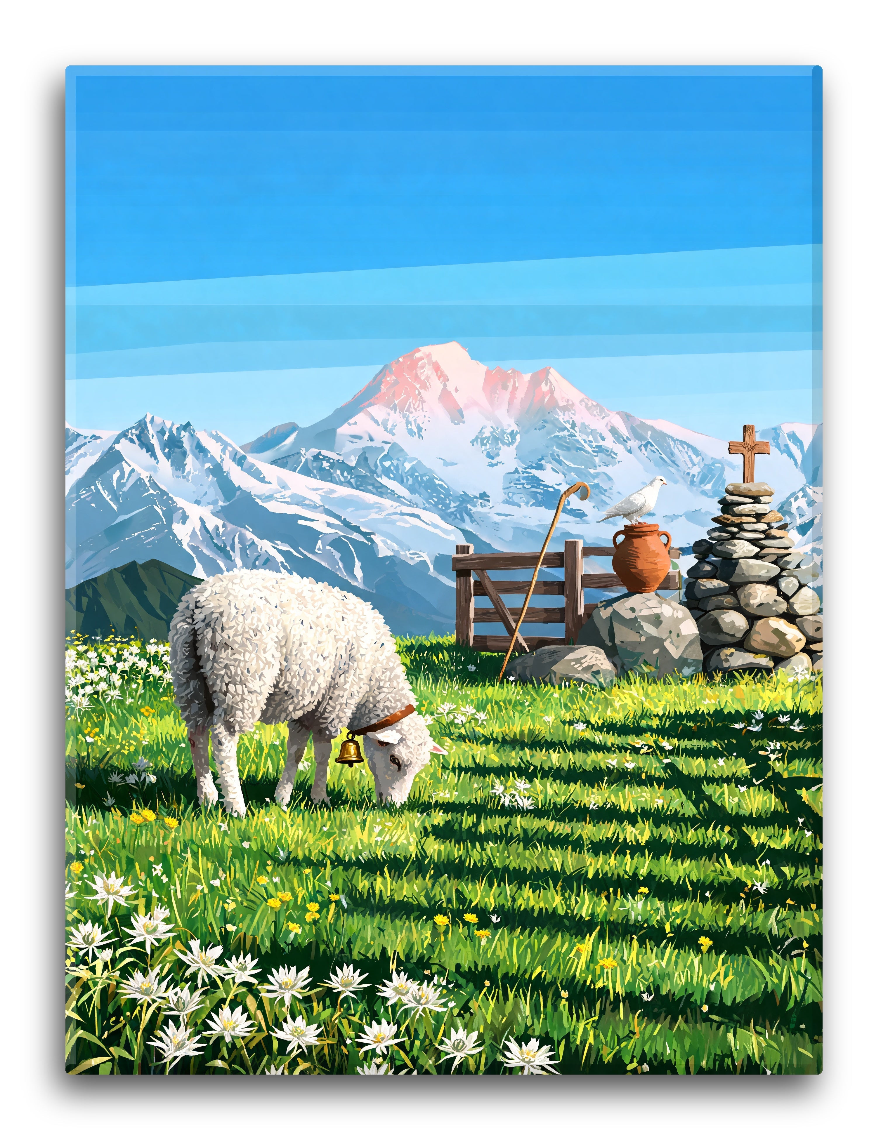 Brass Bell Ewe