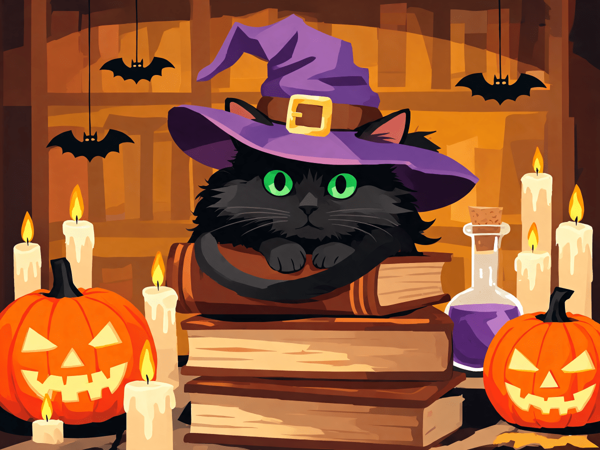 Candlelit Cat - Escape by Numbers