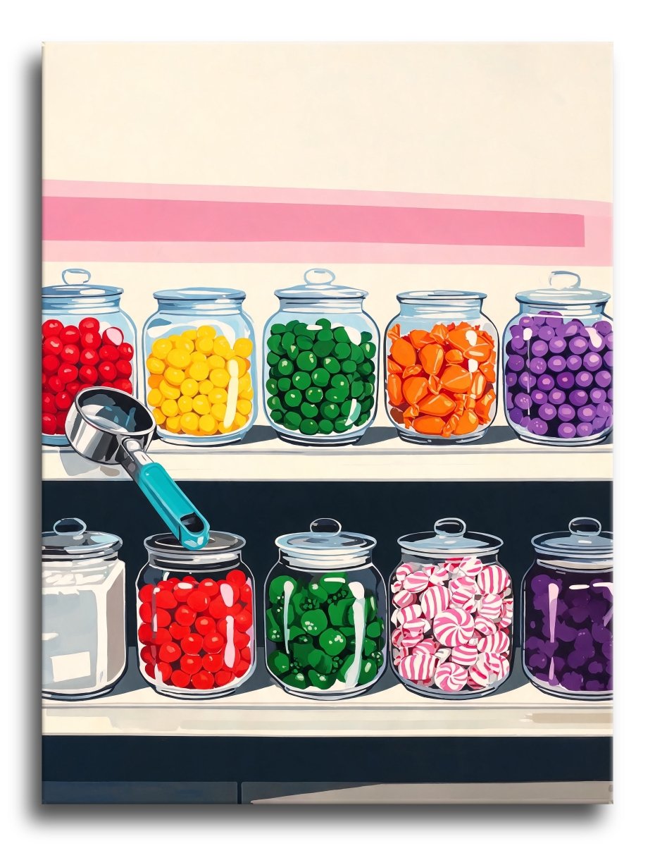Candy Jar Wall - Escape by Numbers