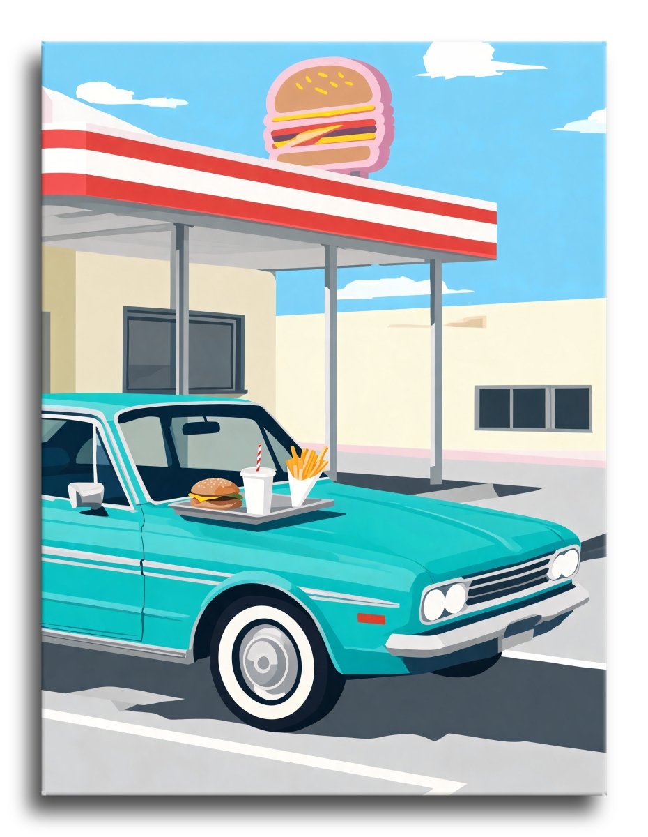 Carhop Cruise Tray - Escape by Numbers