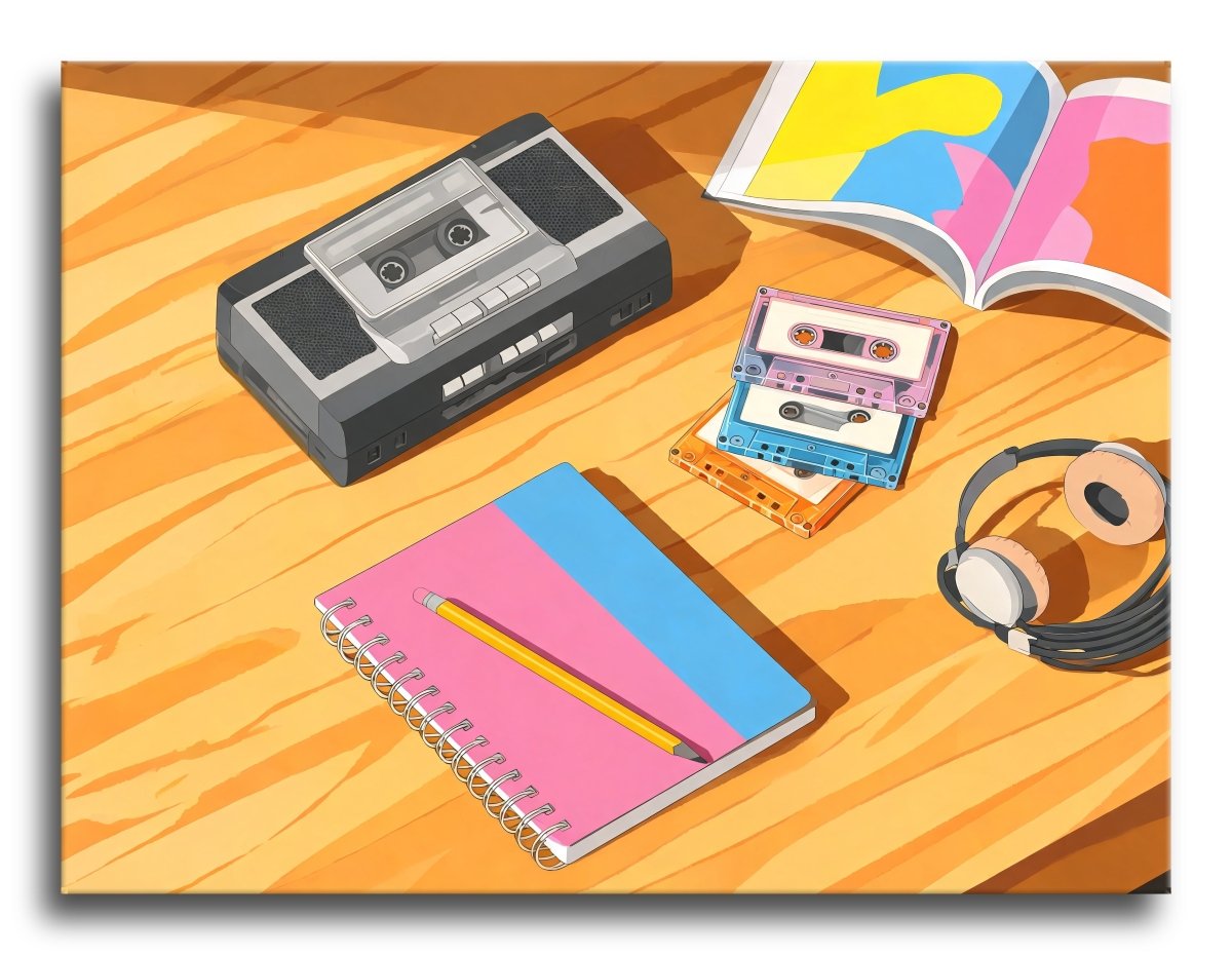 Cassette Desk - Escape by Numbers