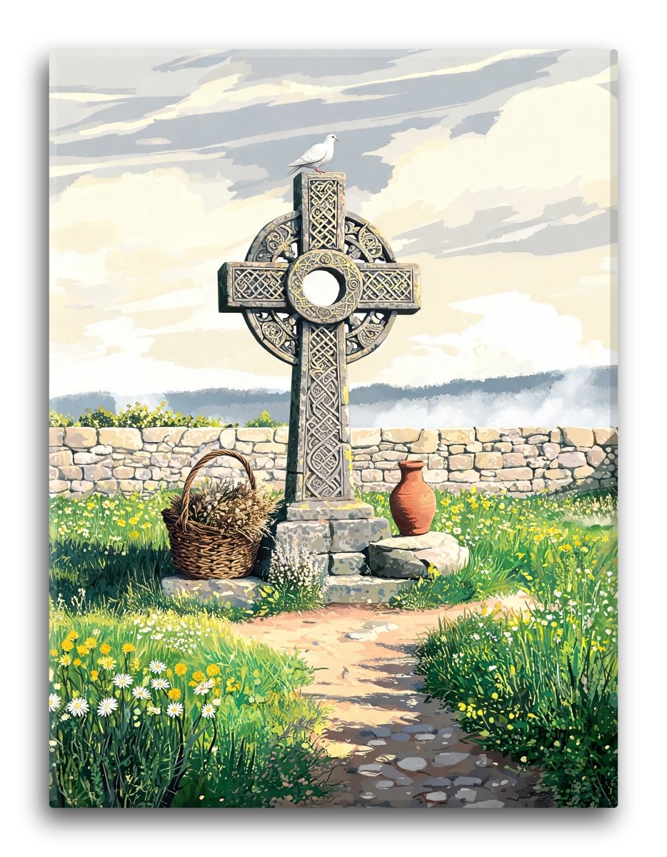 Celtic Knot Cross - Escape by Numbers