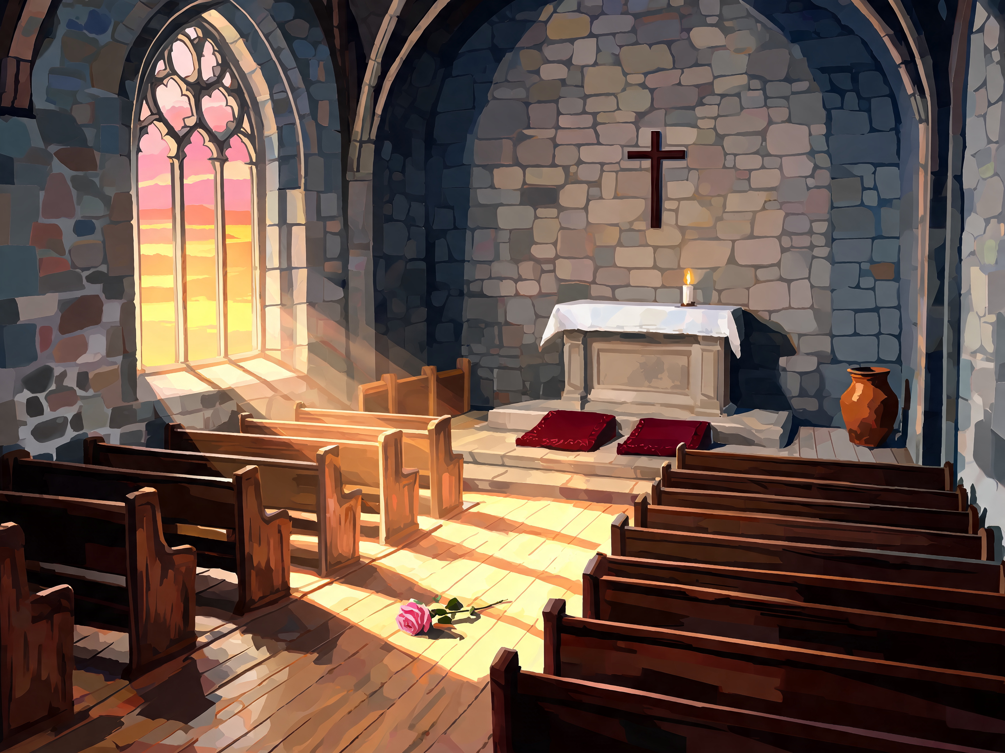 Chapel Floor Sunbeam