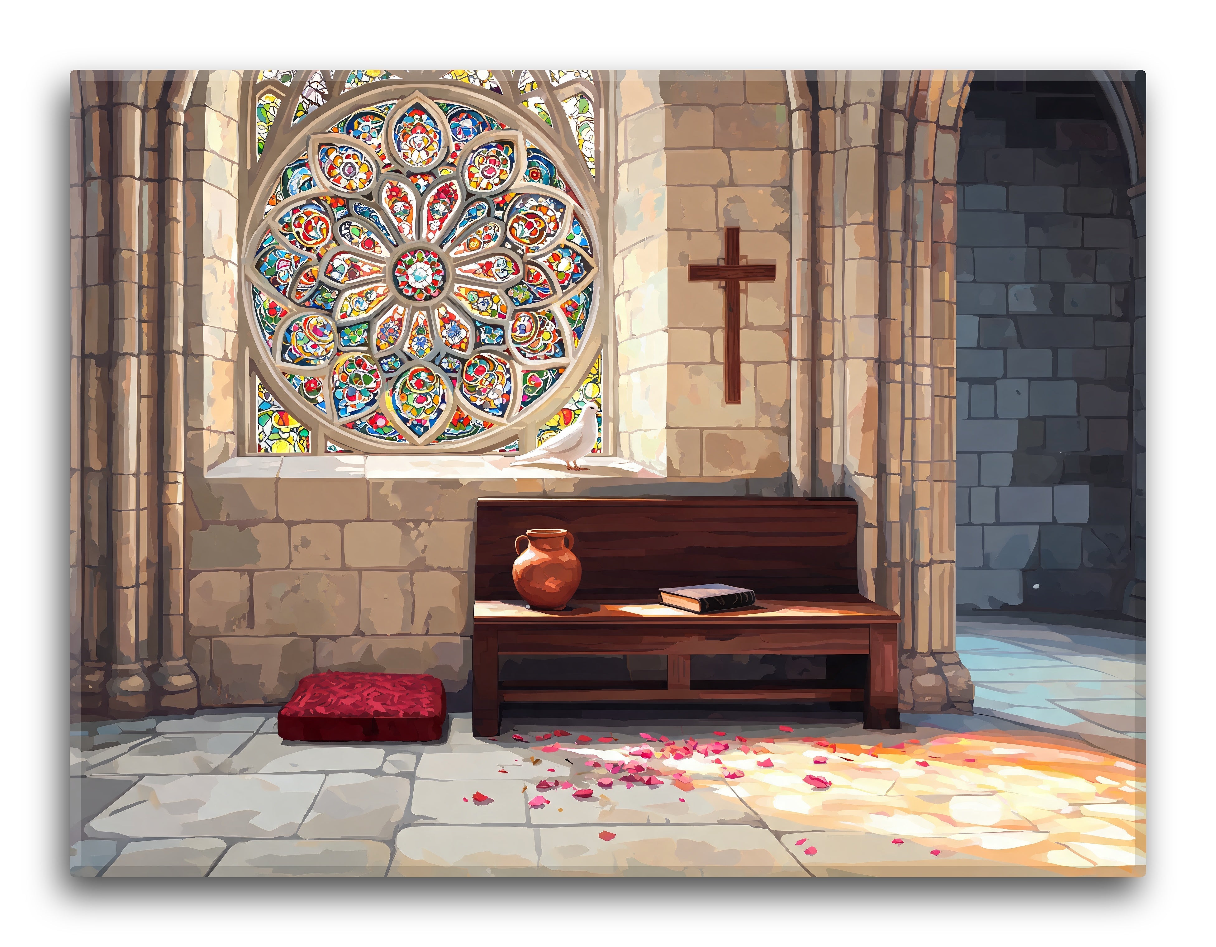 Circular Stained Glass