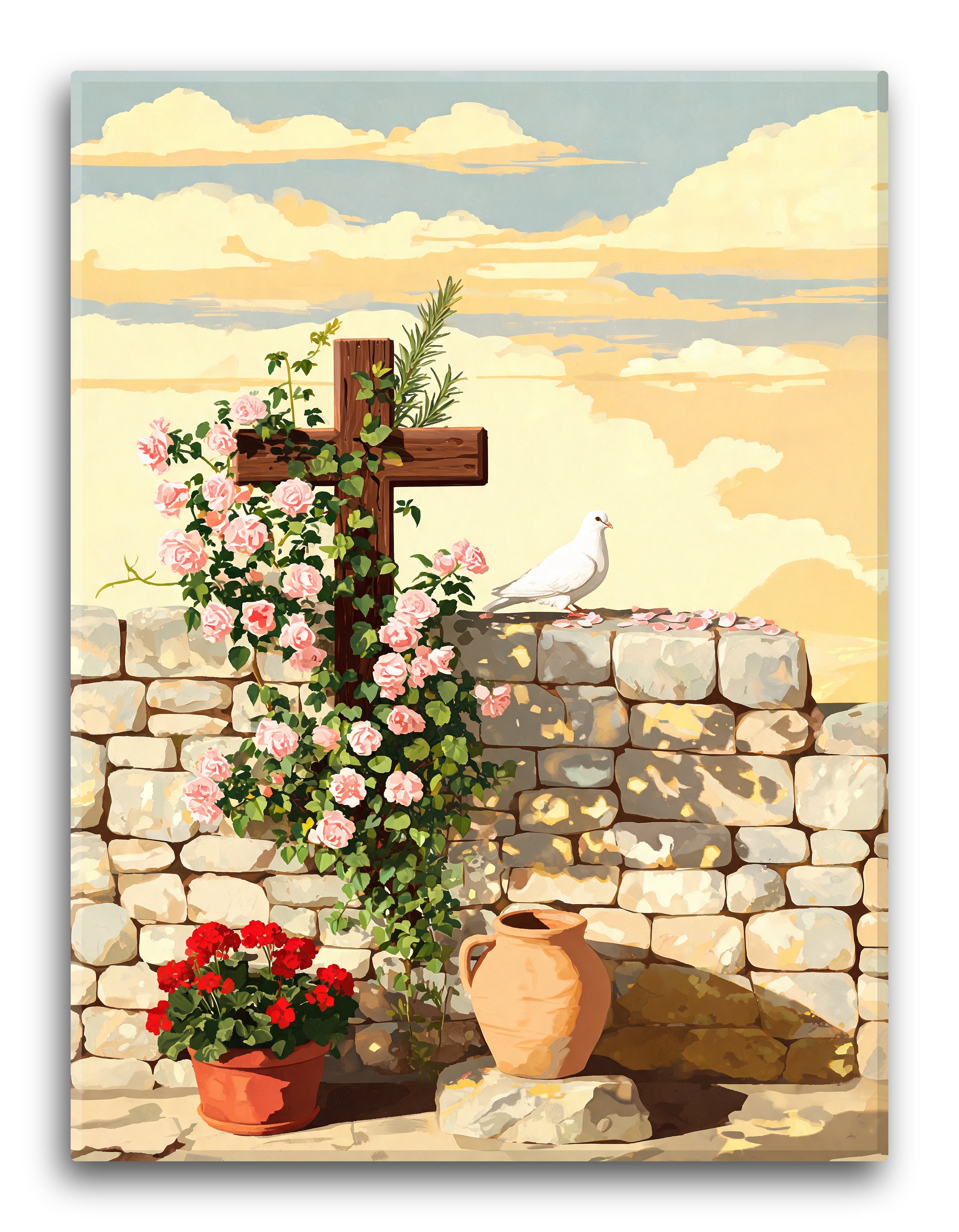Climbing Rose Cross