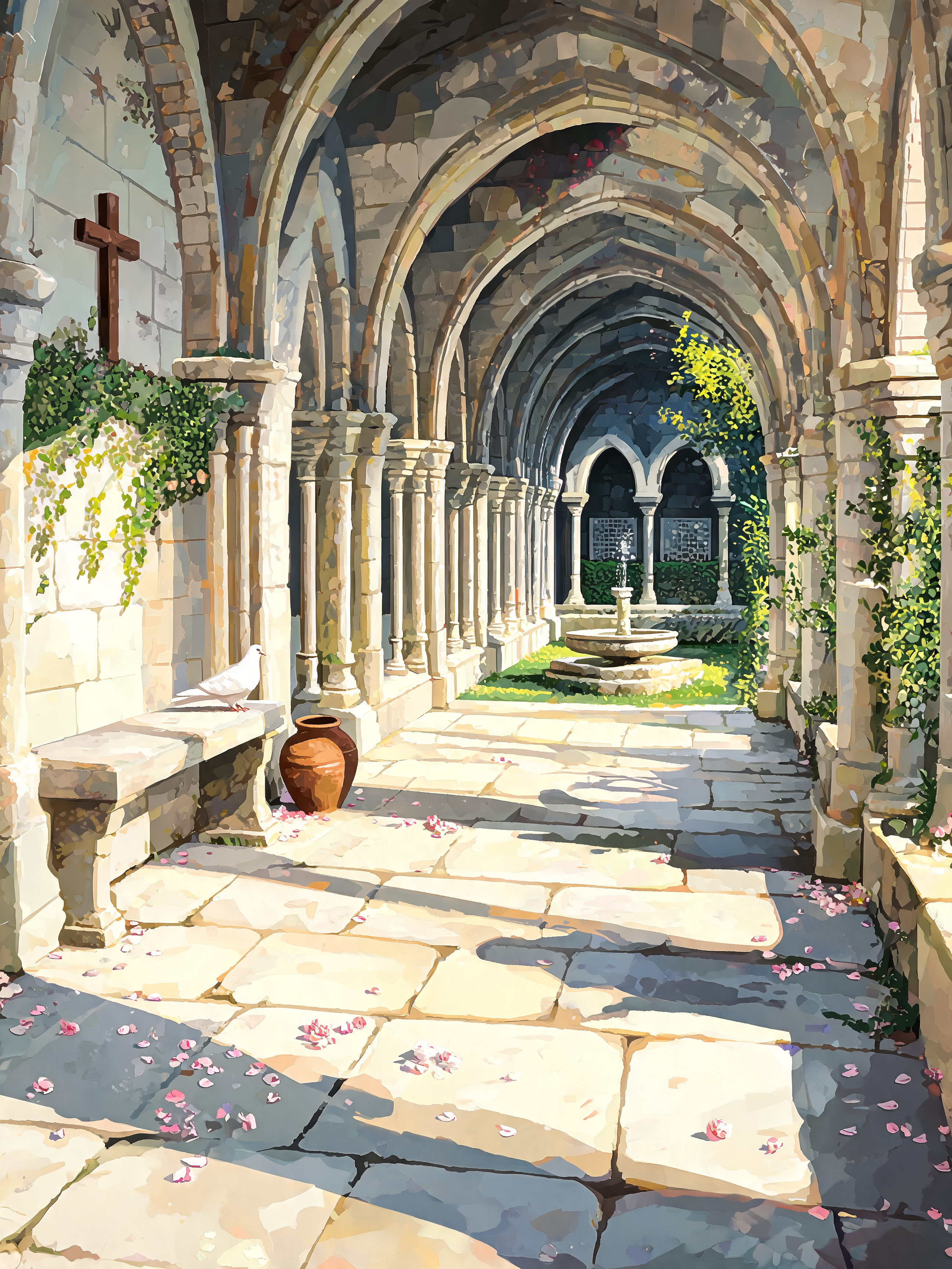 Cloister Arched Walk