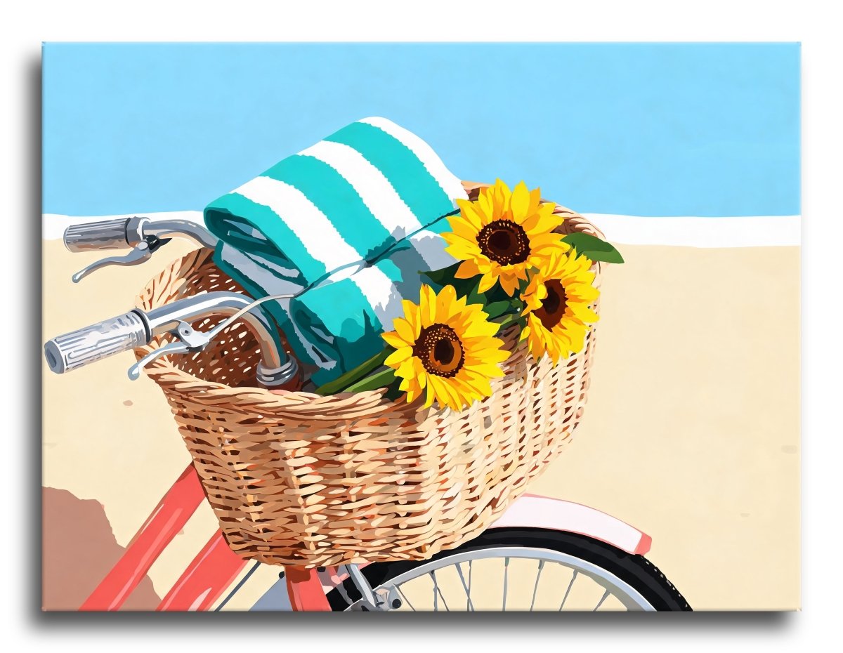 Coral Cruiser Basket - Escape by Numbers