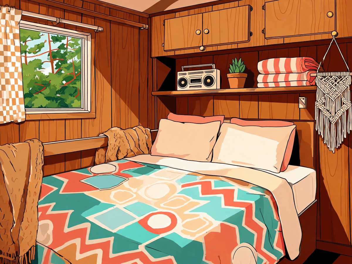 Cozy Camper Bunk - Escape by Numbers