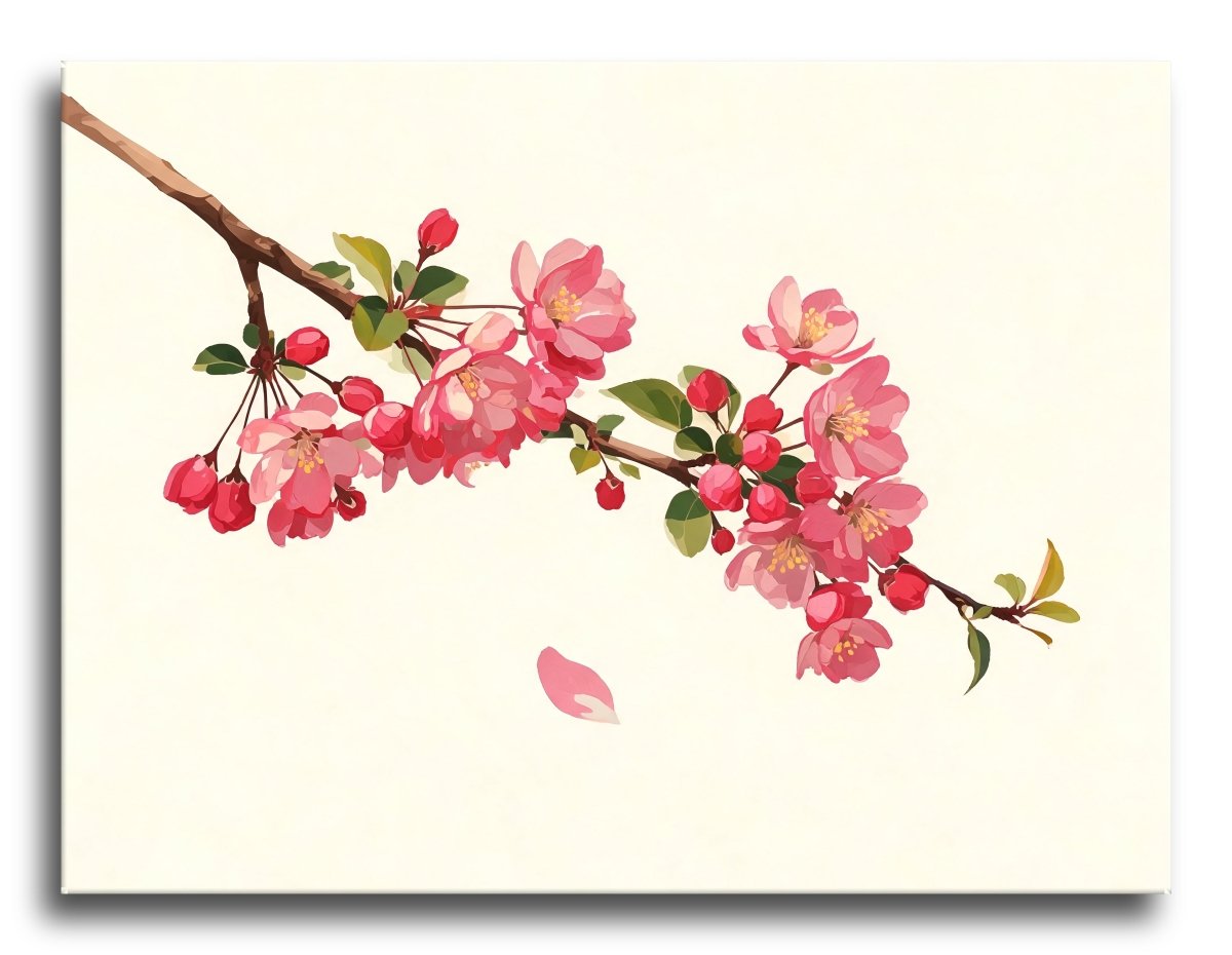 Crabapple Blossom Spray - Escape by Numbers