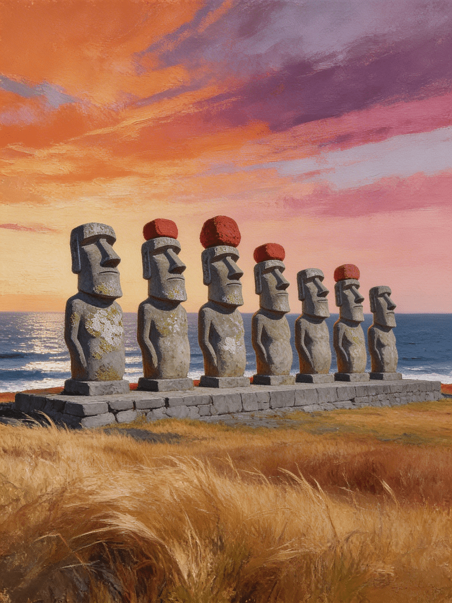 Easter Island - Escape by Numbers
