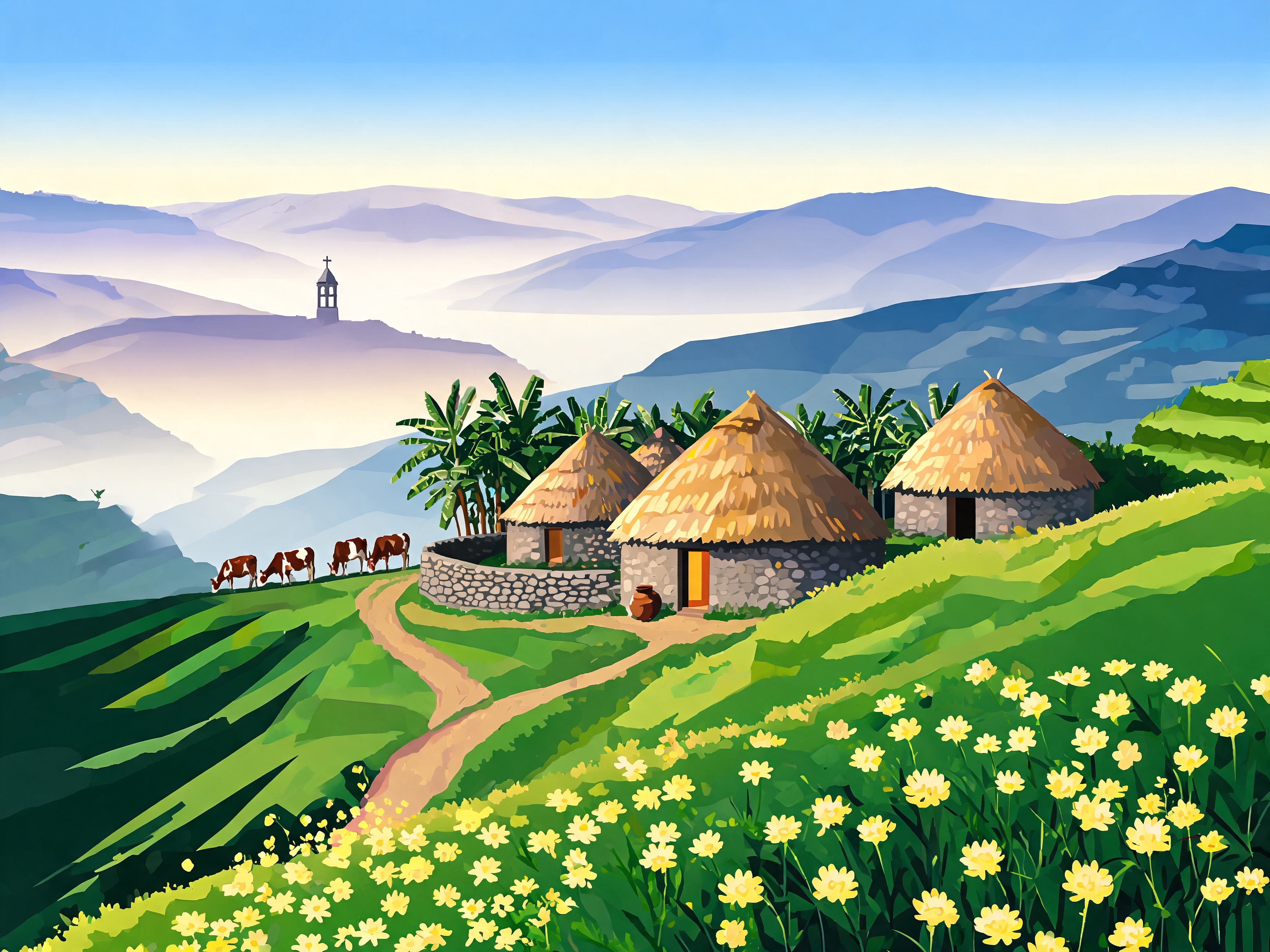 Ethiopian Highland Vista