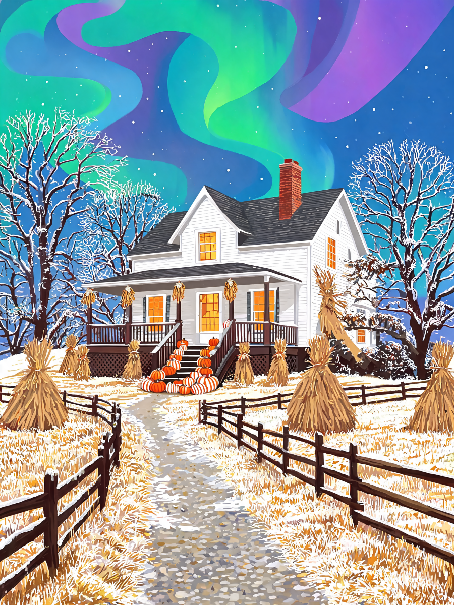 Farmhouse Aurora Homecoming - Escape by Numbers