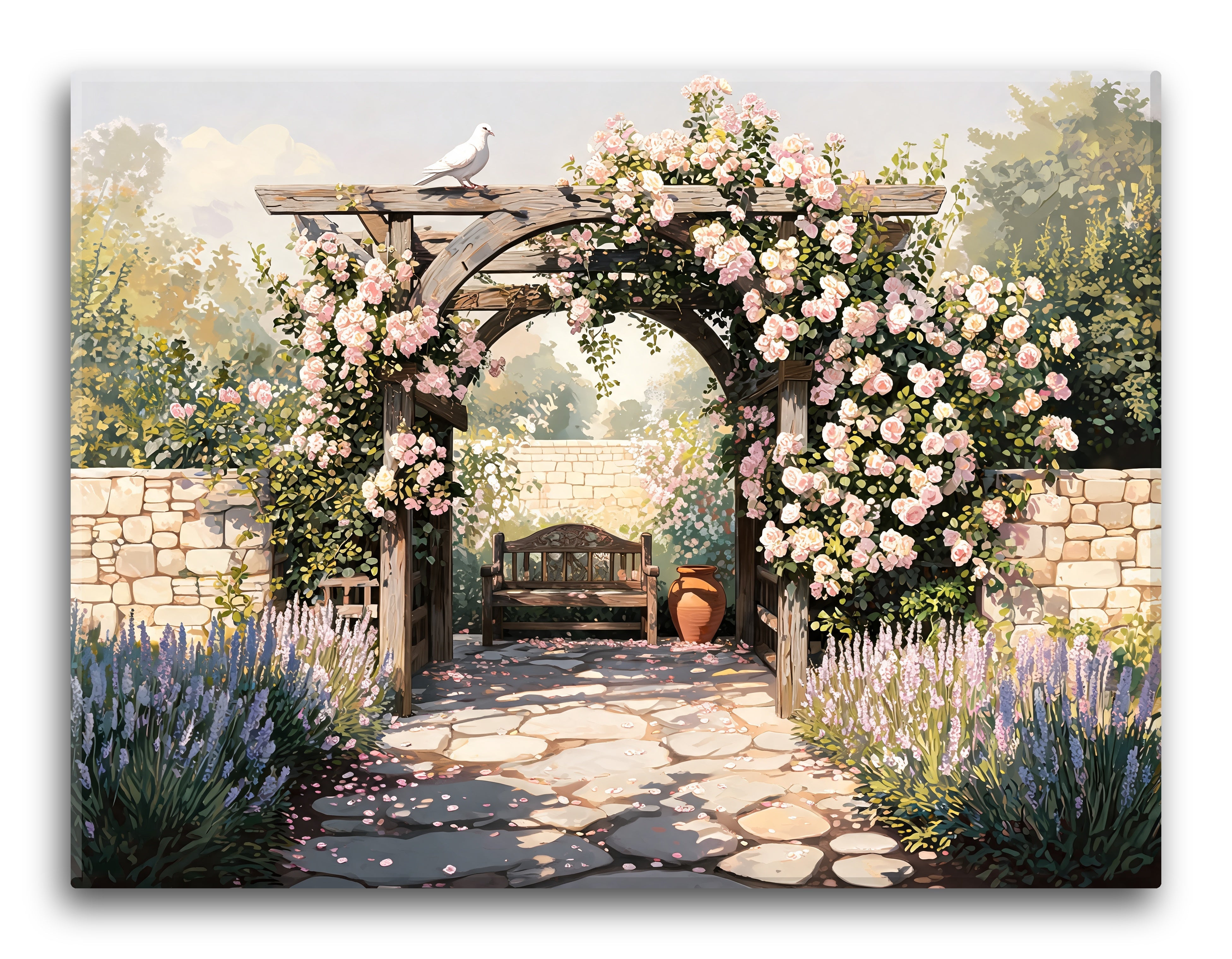 Flagstone Rose Path
