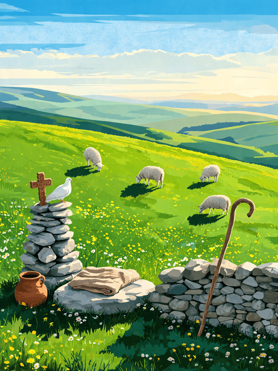 Flock On Green Hill - Escape by Numbers