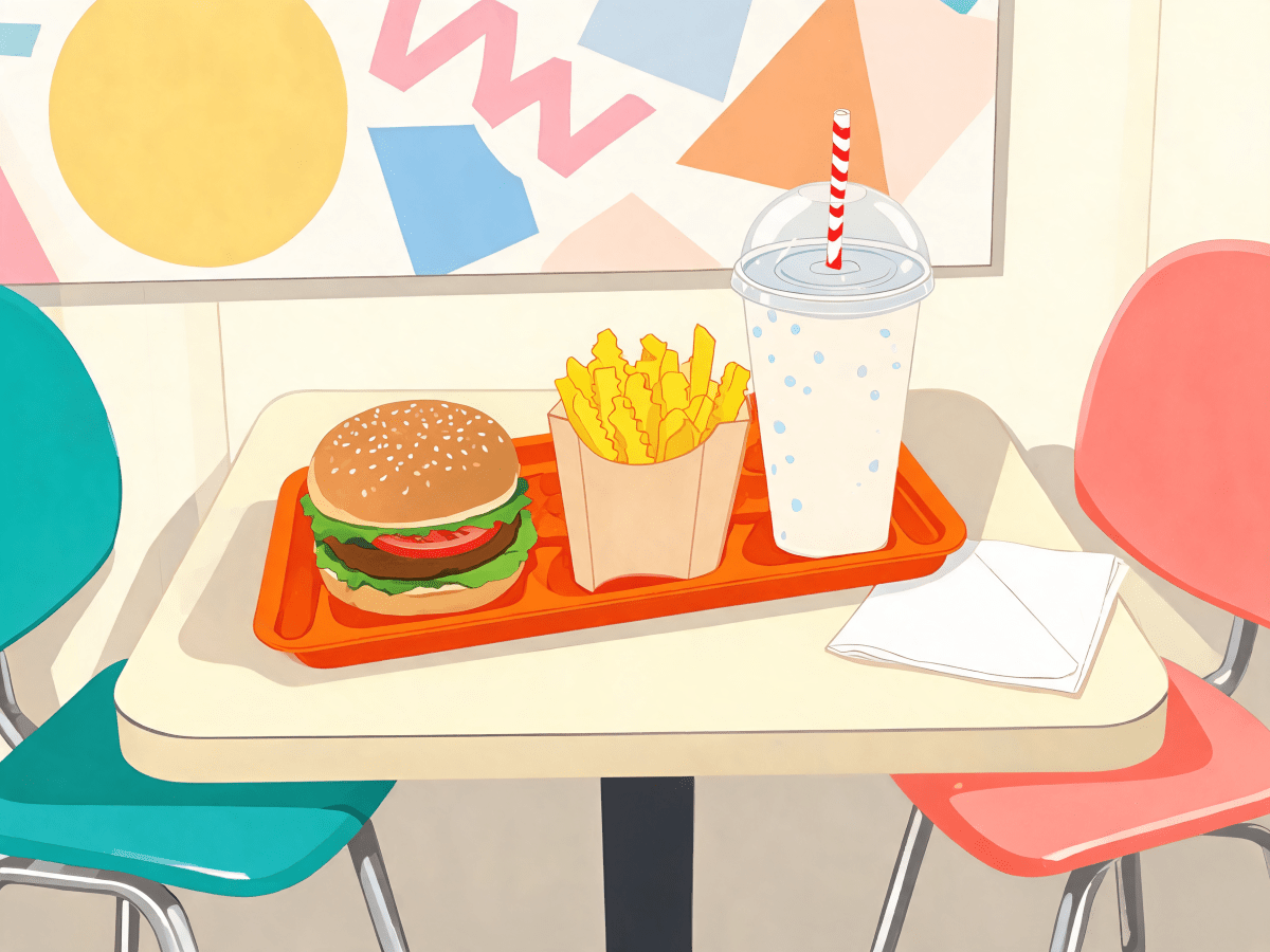 Food Court Tray - Escape by Numbers