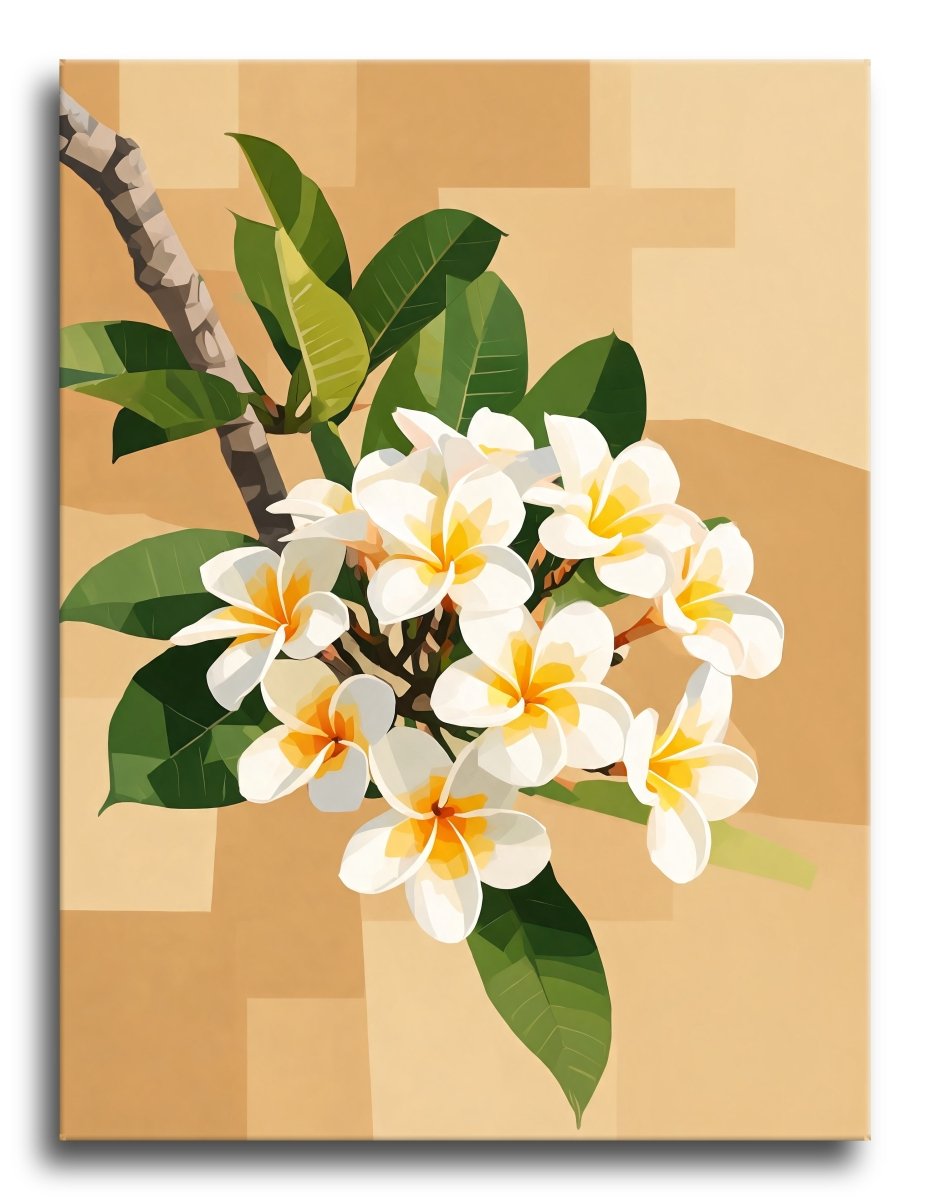 Frangipani Bloom - Escape by Numbers