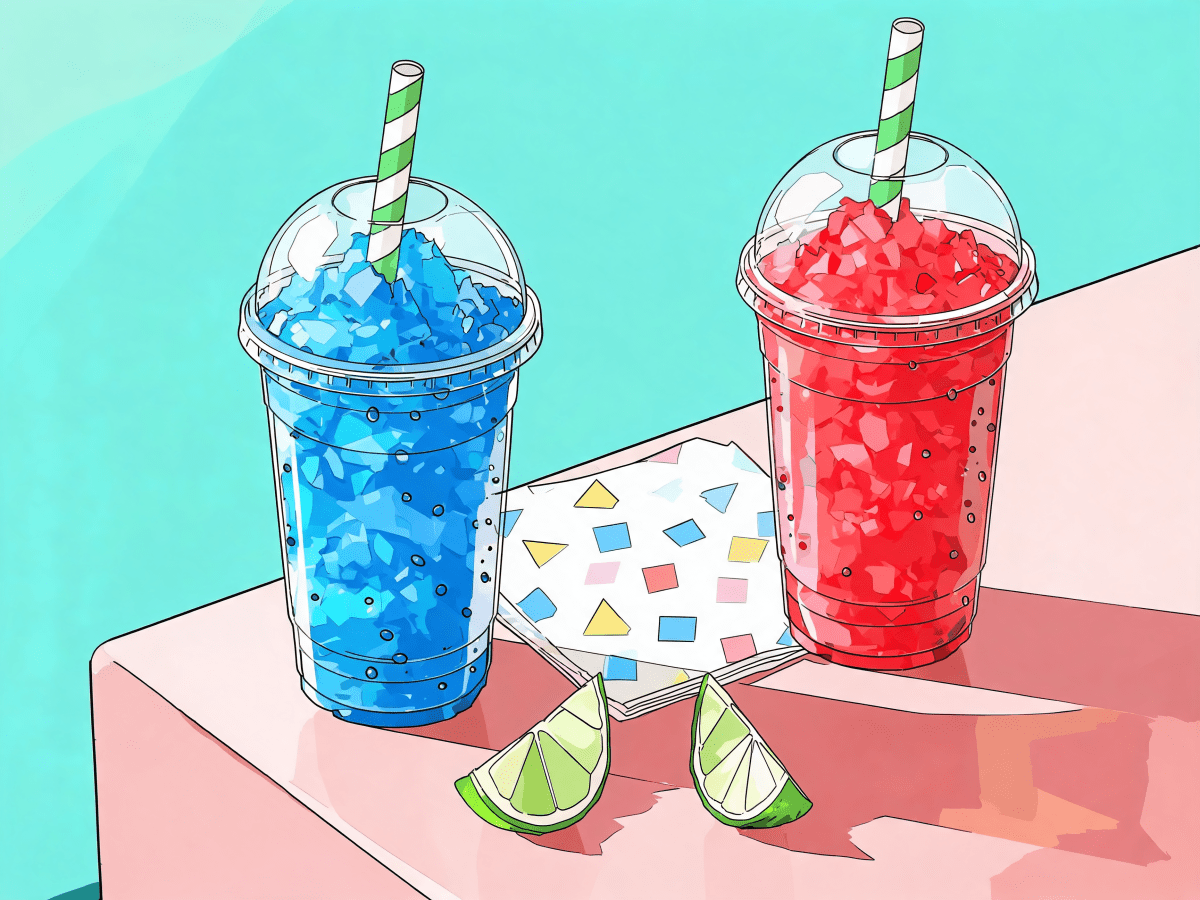Frozen Slushie Pair - Escape by Numbers