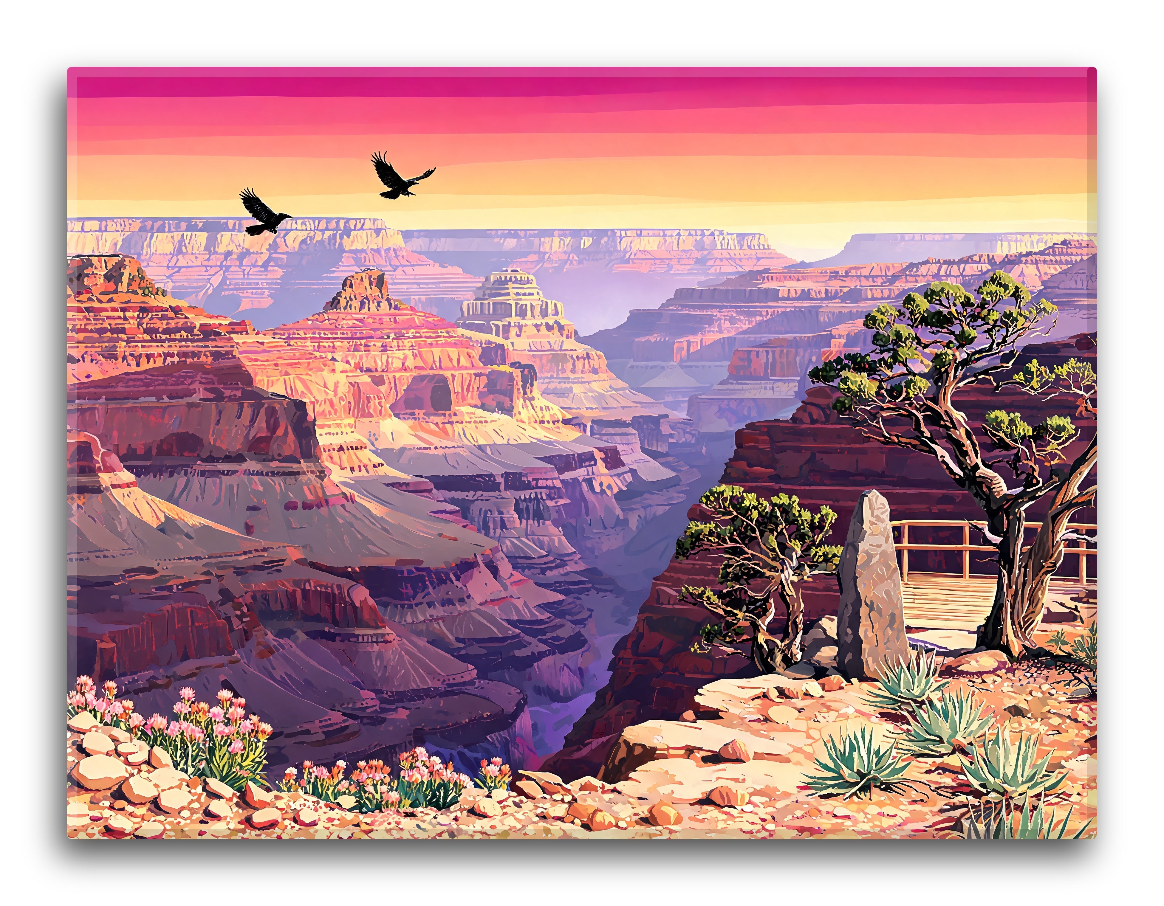 Grand Canyon Hazy Dusk