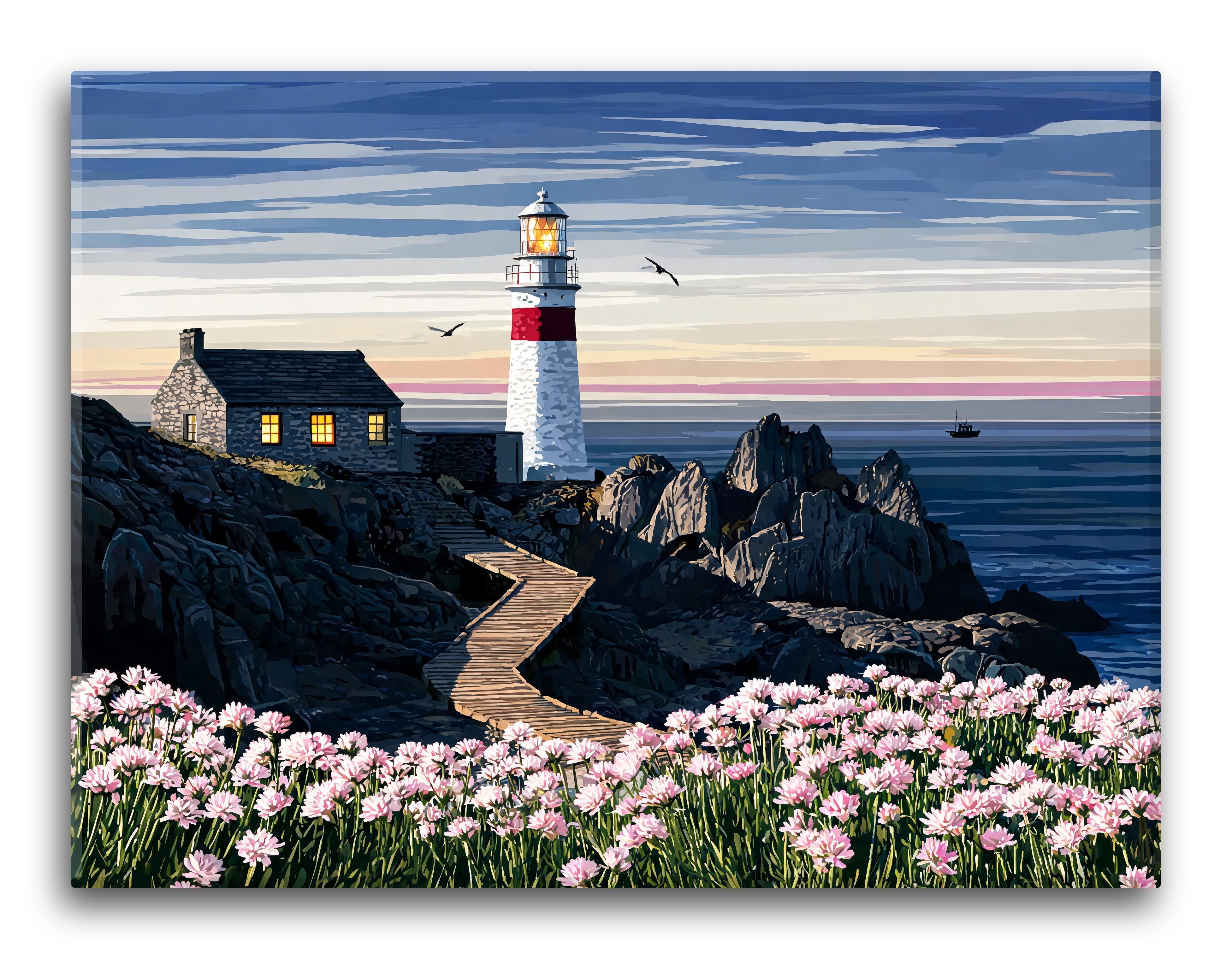 Granite Coast Blue Hour
