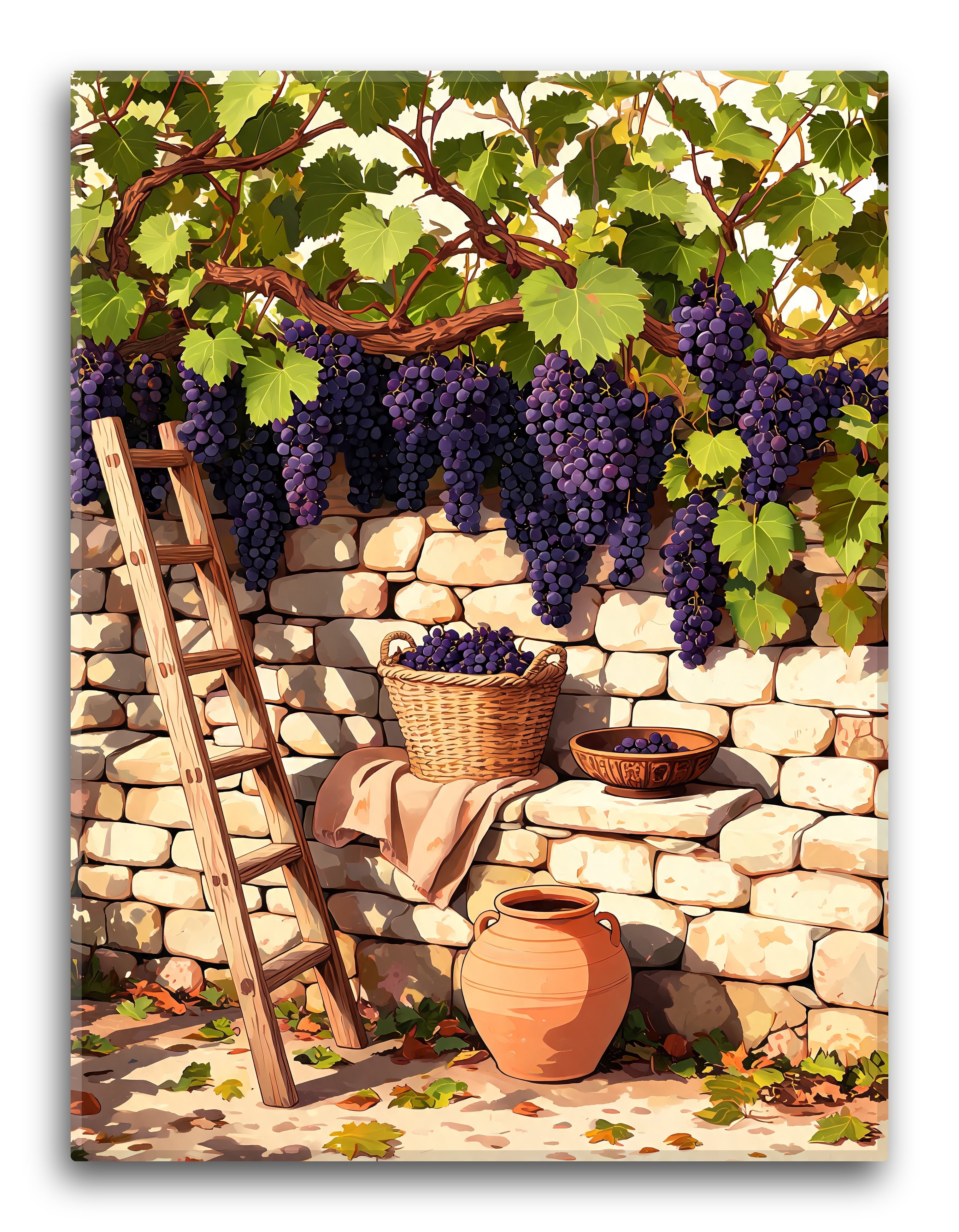 Grapevine On Wall